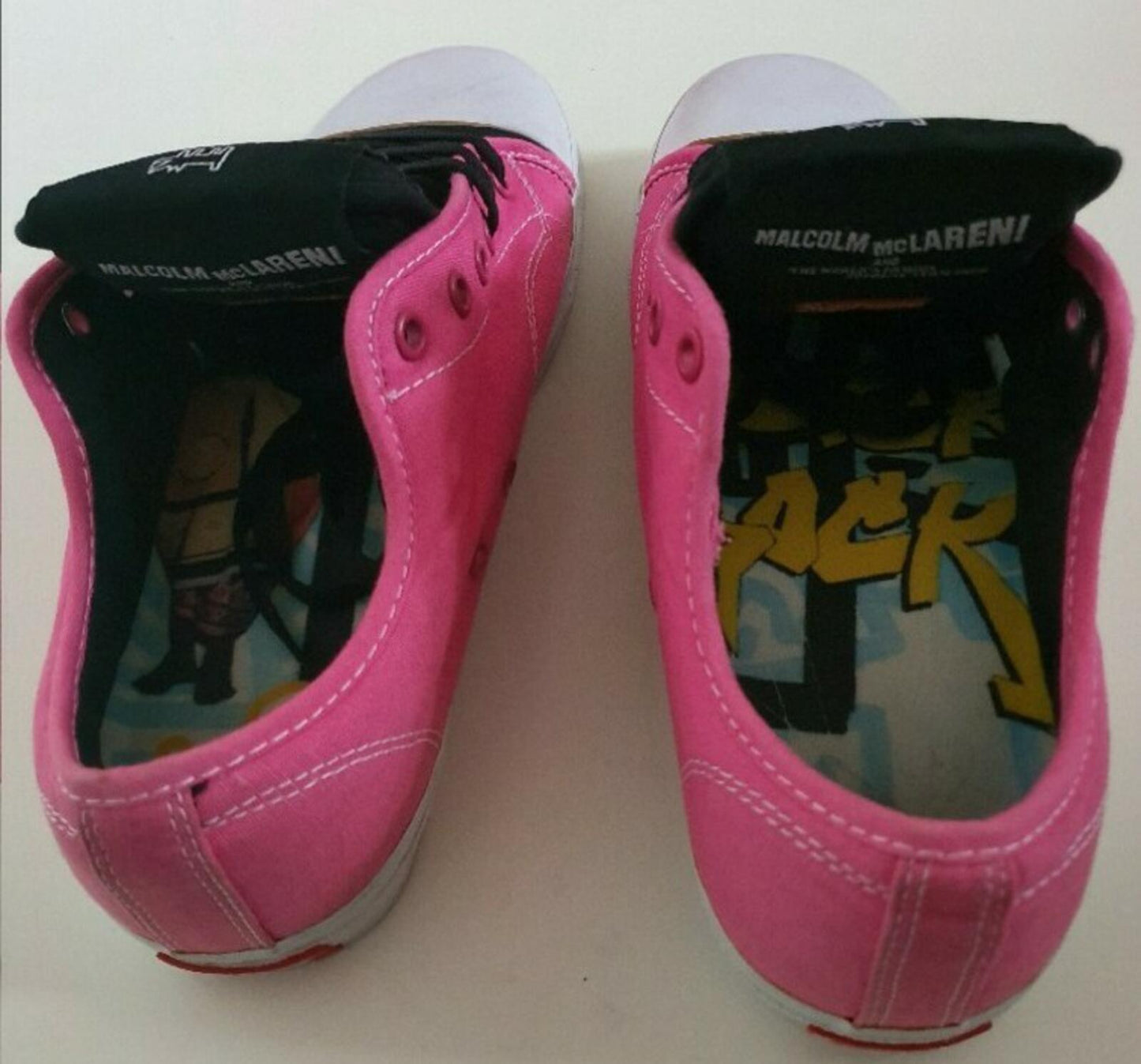 SS09 Supreme x Vans x Malcolm McLaren US Herren US 7.5 UK 6.5 EUR 40 Vintage 2009