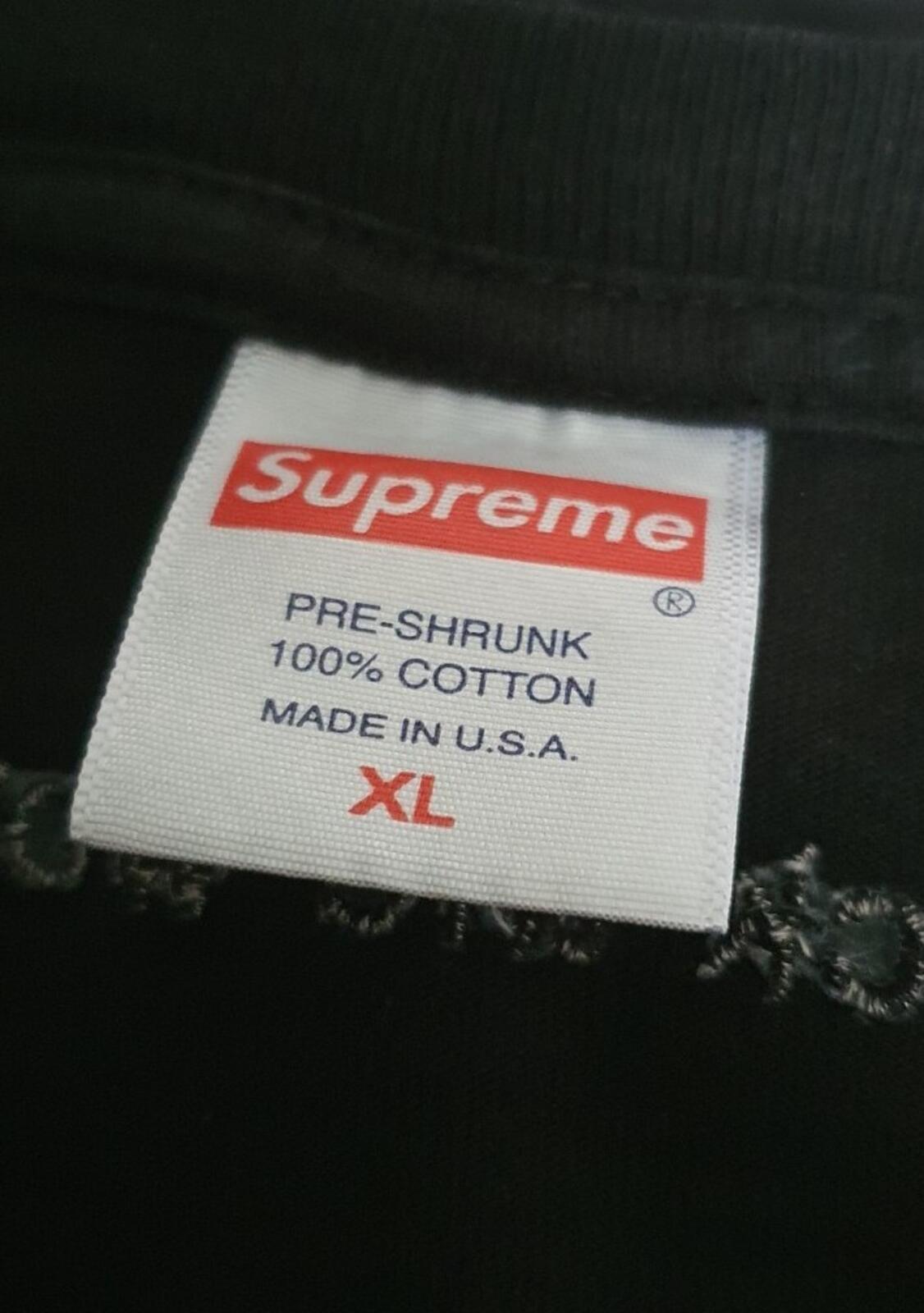 SS18 Supreme FTW Tee T-shirt Size XL Black FUC K THE WORLD