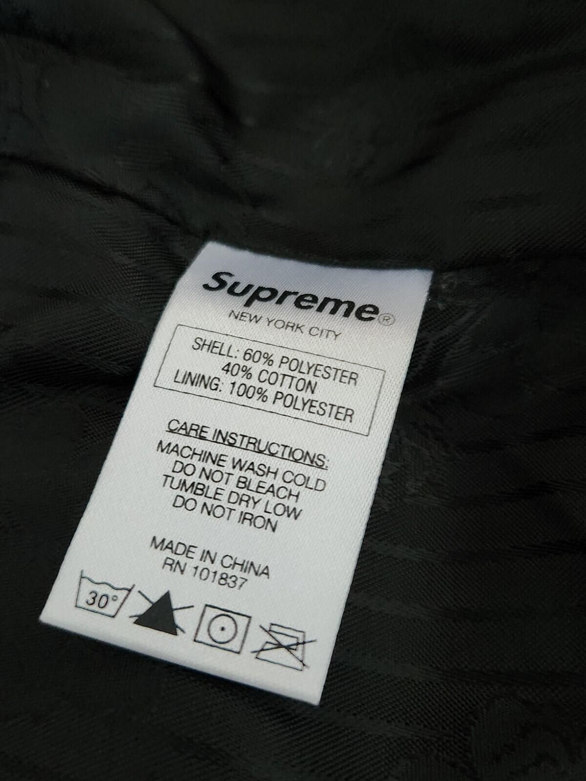 FW13 Supreme Plaid Bomber Jacket Red Size L