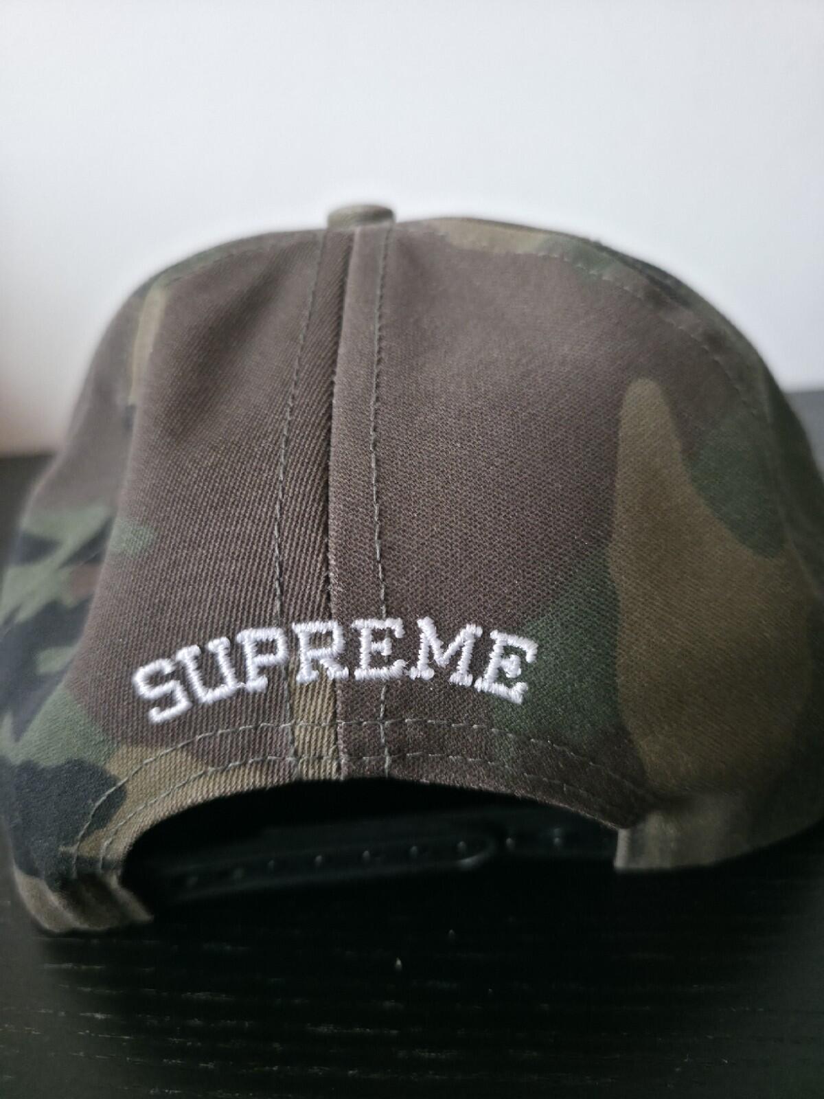 SS13 Supreme Eye Of Horus 5-panel Cap Woodland Camo