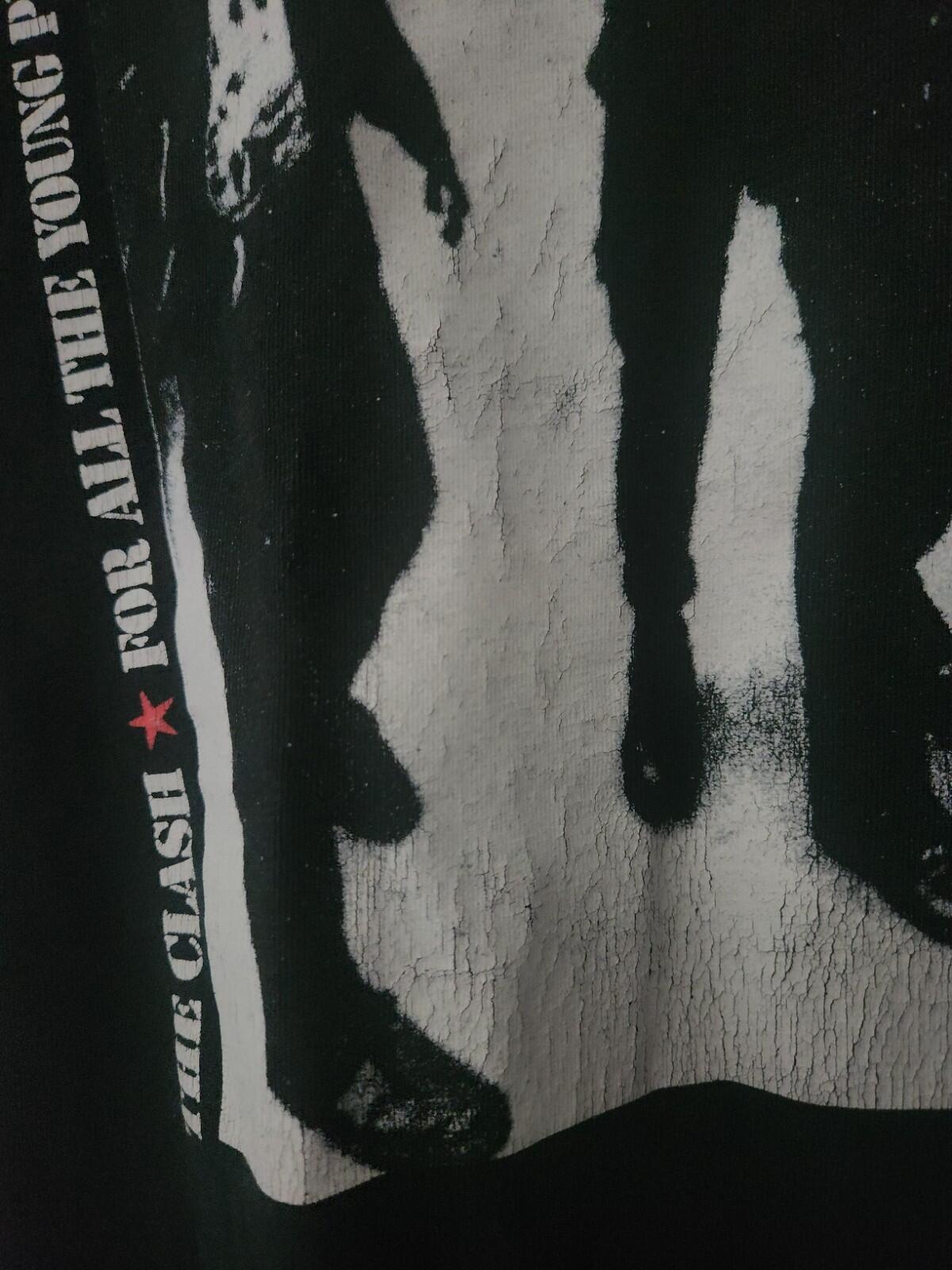 SS10 Supreme x Clash tee Size S Small black T-shirt vintage 2010 Very Rare