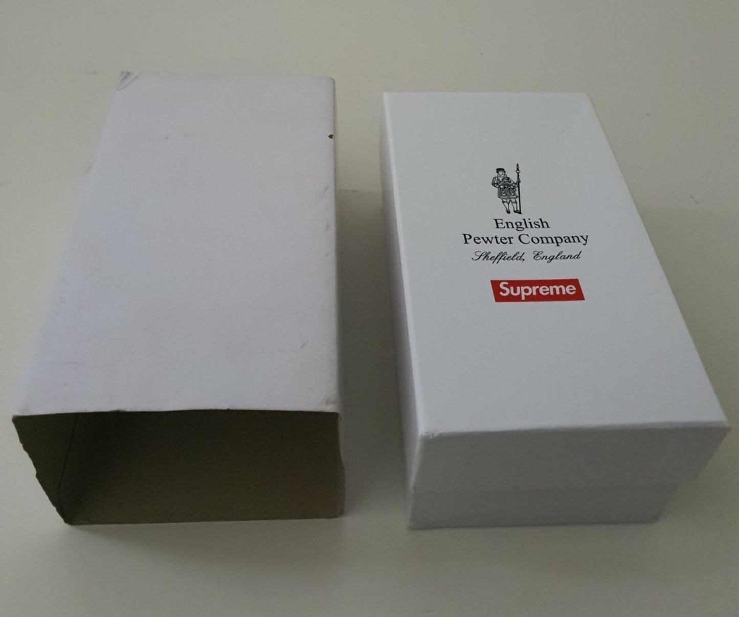 SS18 Supreme x English Pewter Company Cartridge Bullet Flask Metal