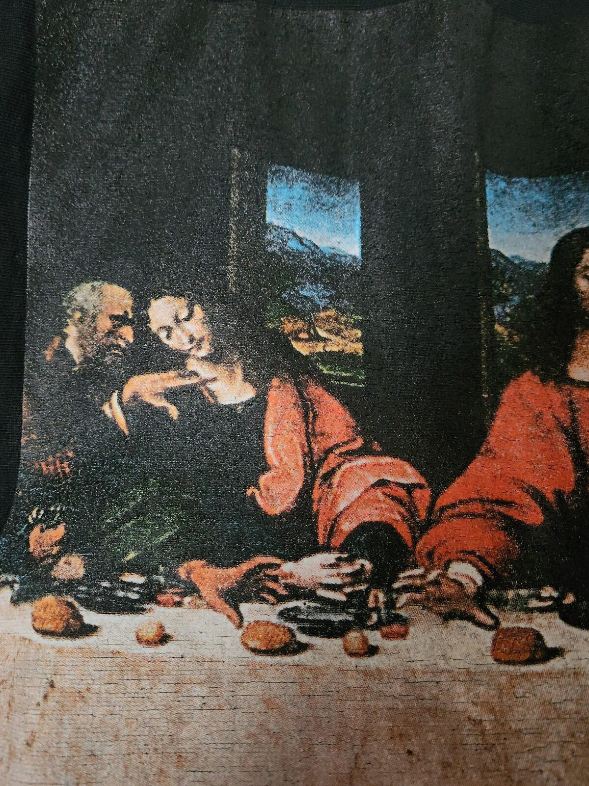 FW12 Supreme Last Supper hooded sweatshirt Black hoodie M Medium 2012 Vintage