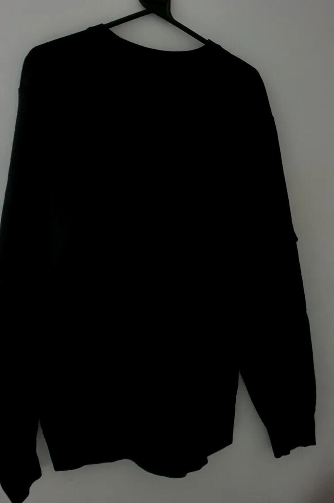 SS14 Supreme Marathon crewneck black sweatshirt size L large jumper 2014 Rare