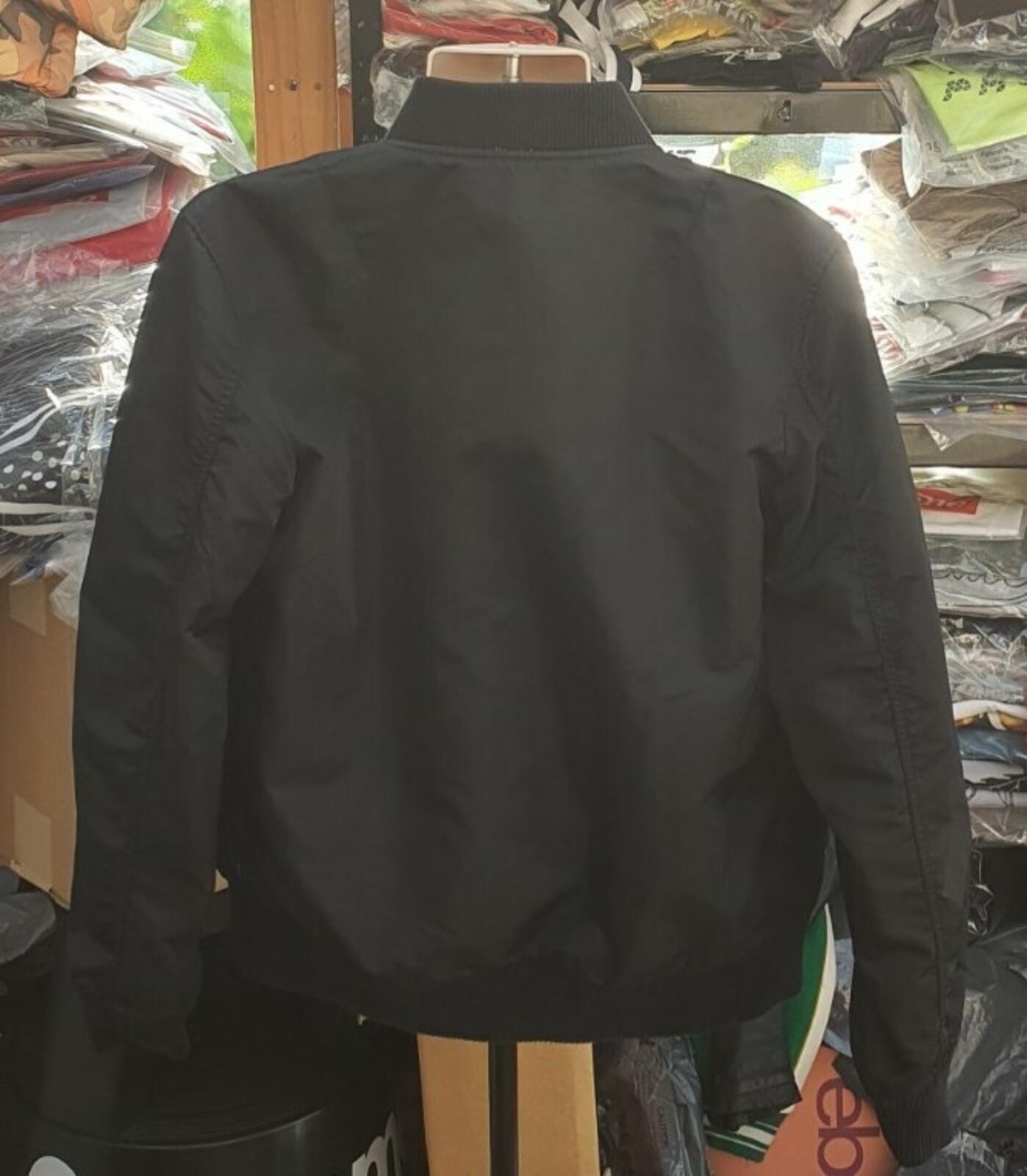 SS15 Supreme MA-1 Reversible Jacket Green Camo Black Size M
