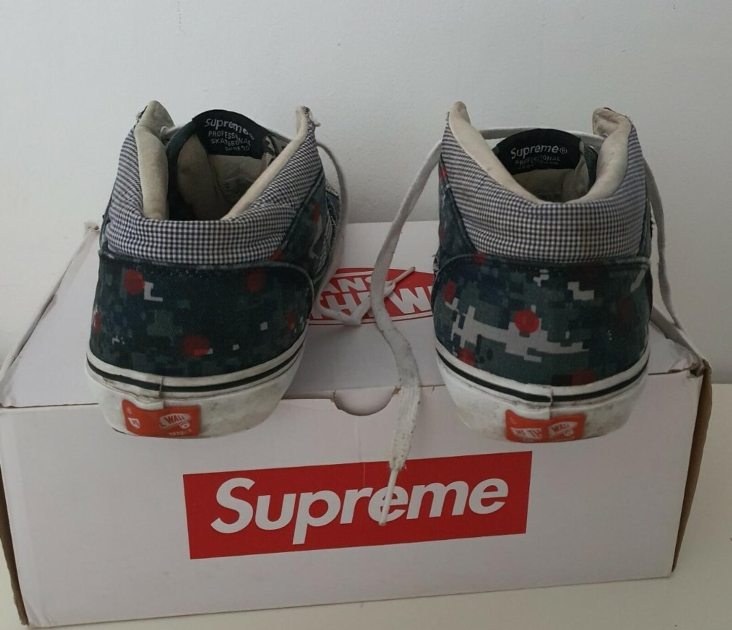 SS13 Supreme Vans x CDG Shirt Half Cab Pro US 9 UK 8 EUR 42 digi camo Trainers