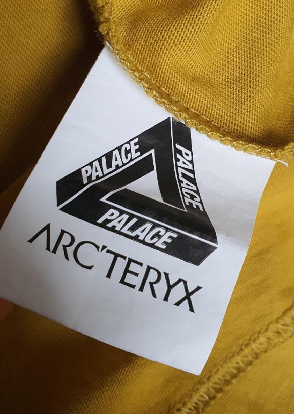 FW20 Palace x Arc'teryx tee size S small gold T-shirt reflective triferg yellow