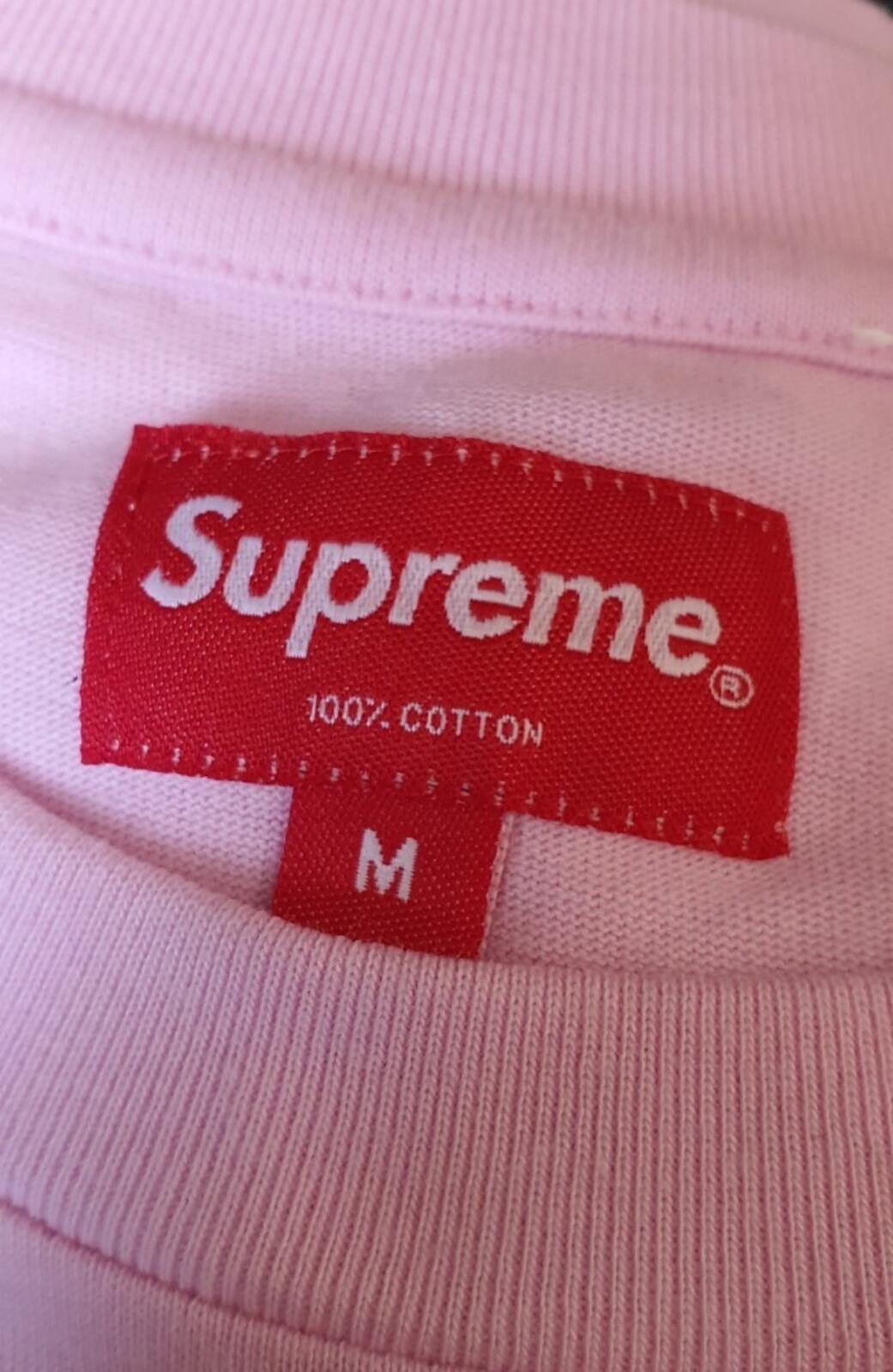 SS21 Supreme Old English Rhinestone S/S Top tee M medium pink T-Shirt Worn 1x