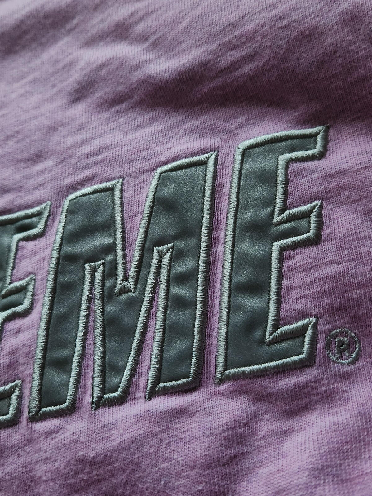 FW17 Supreme Reflective L/S Top Tee Pink Size S