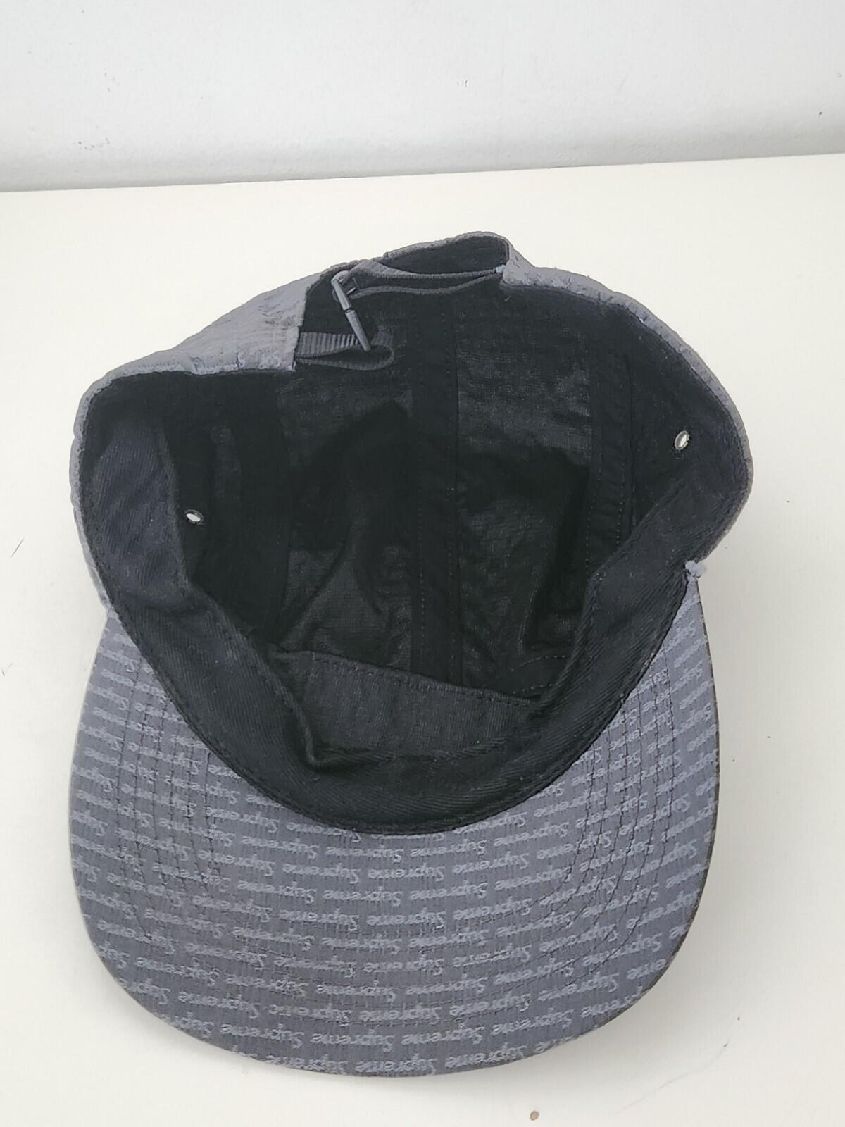SS13 Supreme Repeater camp cap Grey hat vintage Very Rare 2013 Red Box Logo