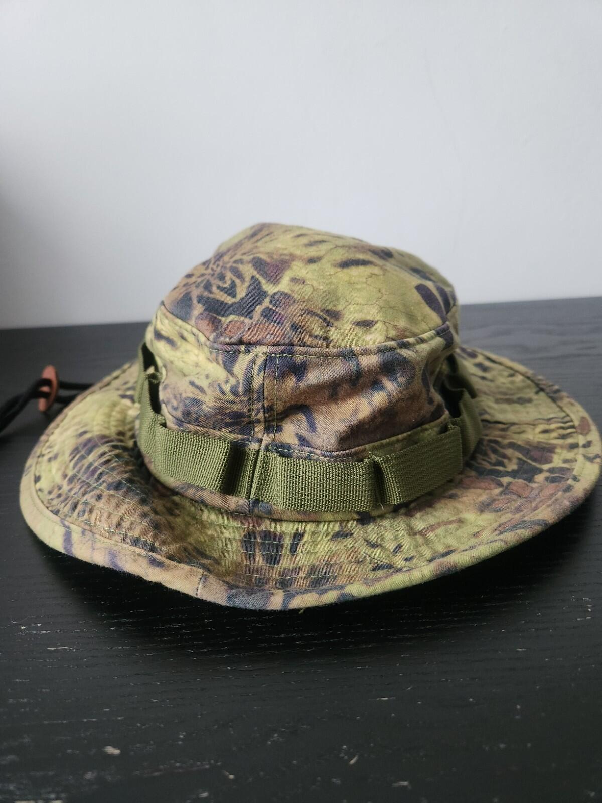 SS22 Supreme Military Boonie Olive Prym1 Camo Größe M/L