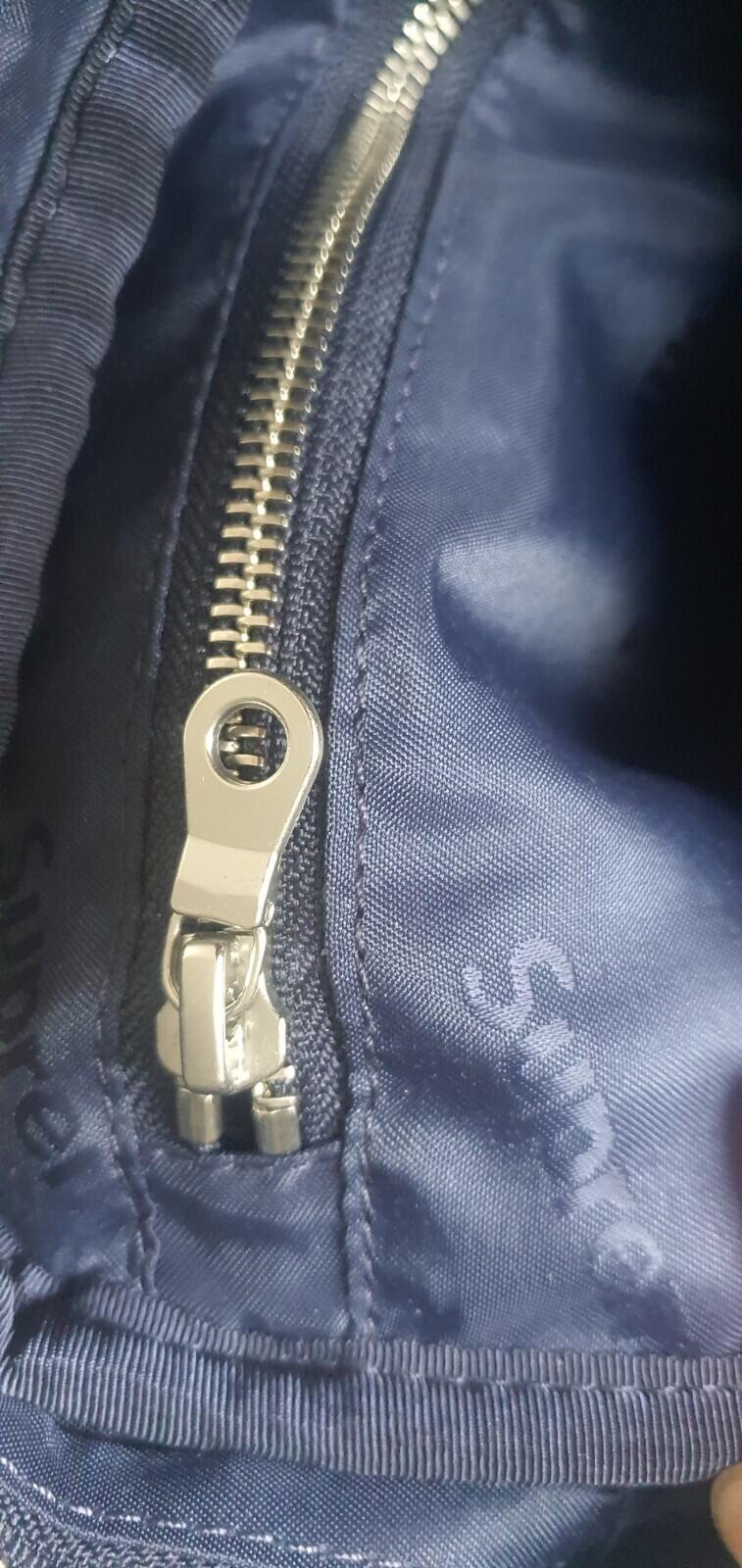 SS22 Supreme Fat Tip Jacquard Denim Bauchtasche Blau Schulter Bauchtasche 3L