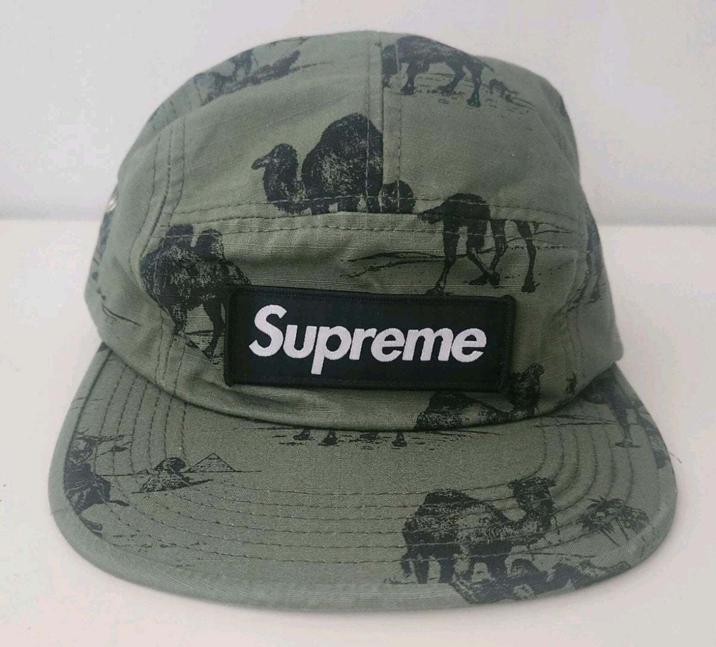 SS12 Supreme Camels Camp Cap hat vintage Very Rare 2012