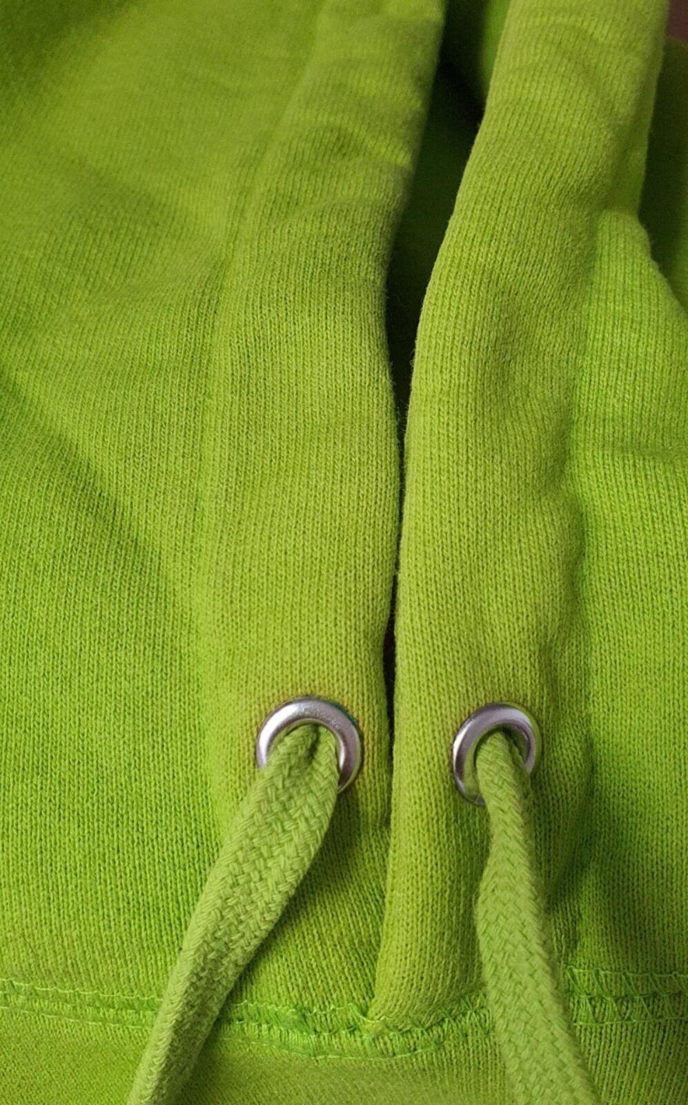 FW17 Supreme x Akira Patches hooded sweatshirt size L large lime hoodie Anime