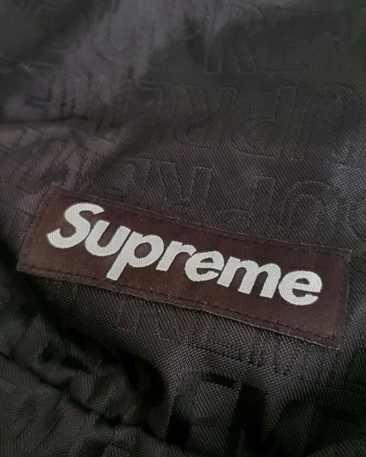 SS19 Supreme Black Backpack Schwarz
