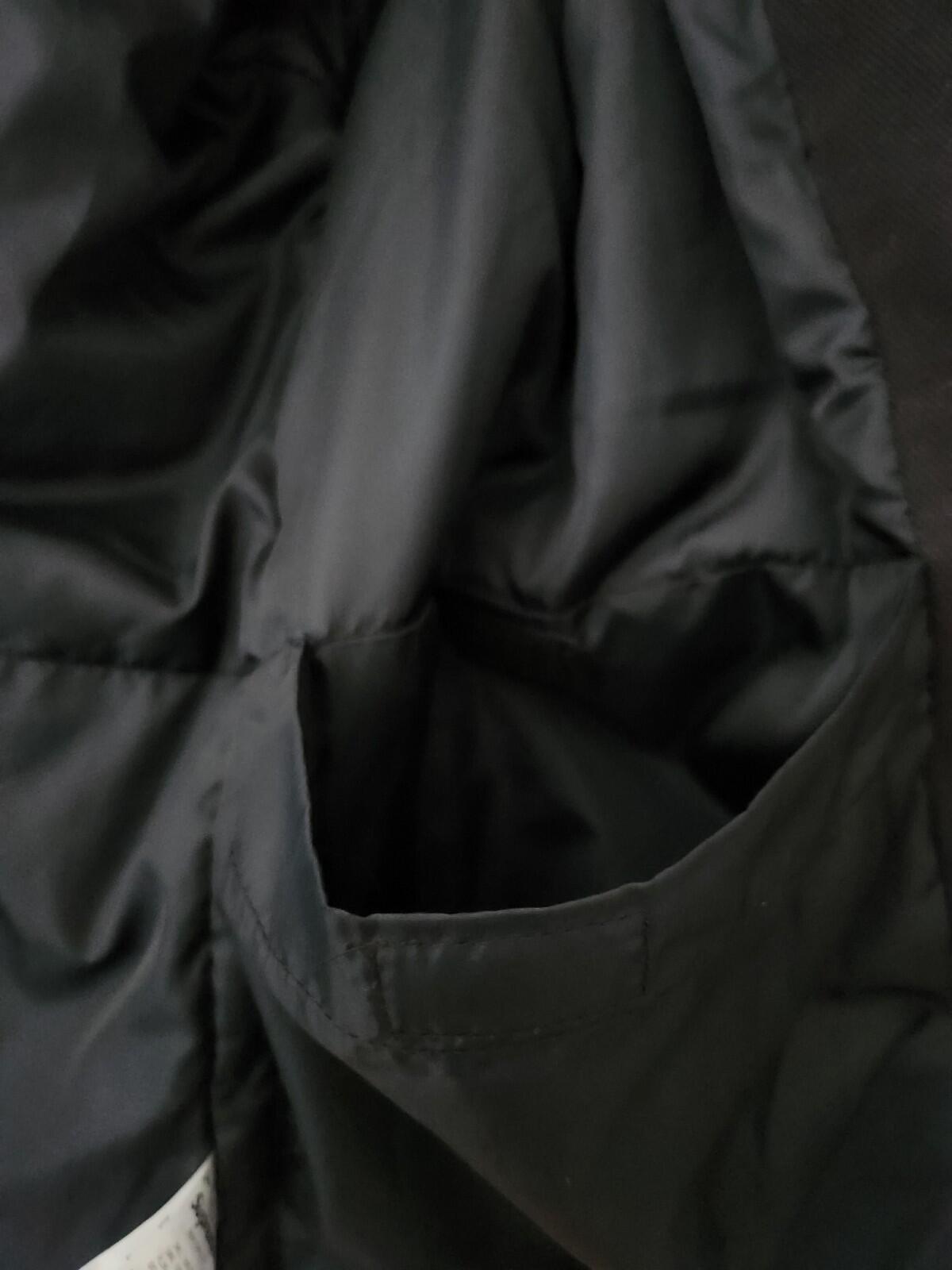 HW22 Supreme Brushed Twill Zip Jacke Größe S Klein Schwarz Twill Utility Herren