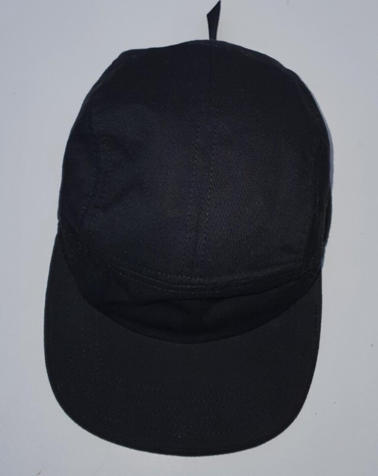 SS16 Supreme Perforated Logo Camp Cap Black
