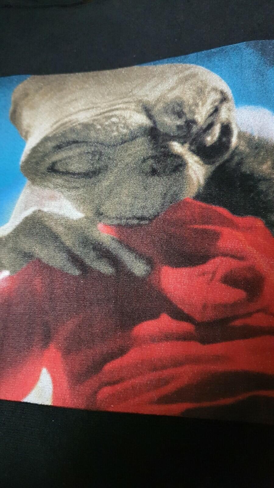 FW15 Supreme E.T Hooded Sweatshirt Black Size M