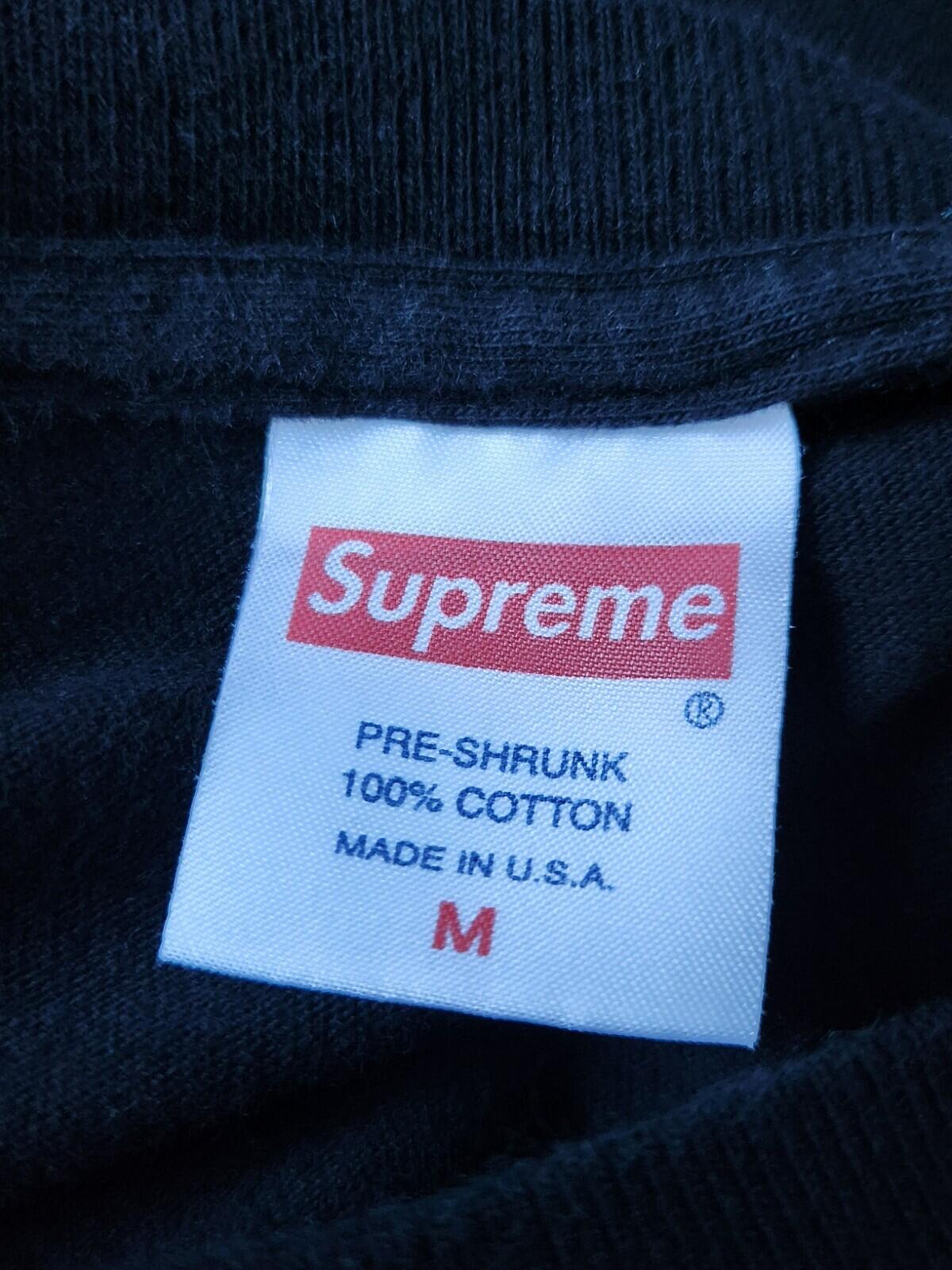 SS16 Supreme Productions L/S Tee Black Size M