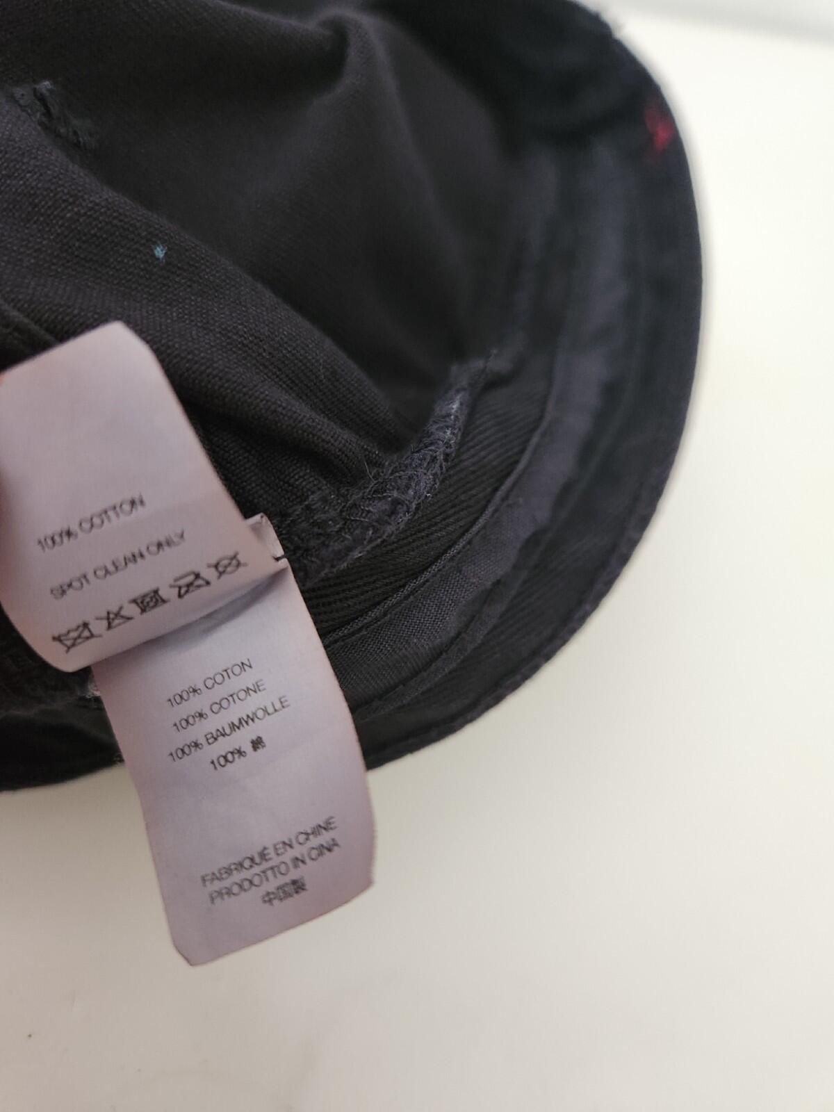 SS23 Supreme Embroidered Brim crusher S/M Black bucket hat 190 Bowery New York