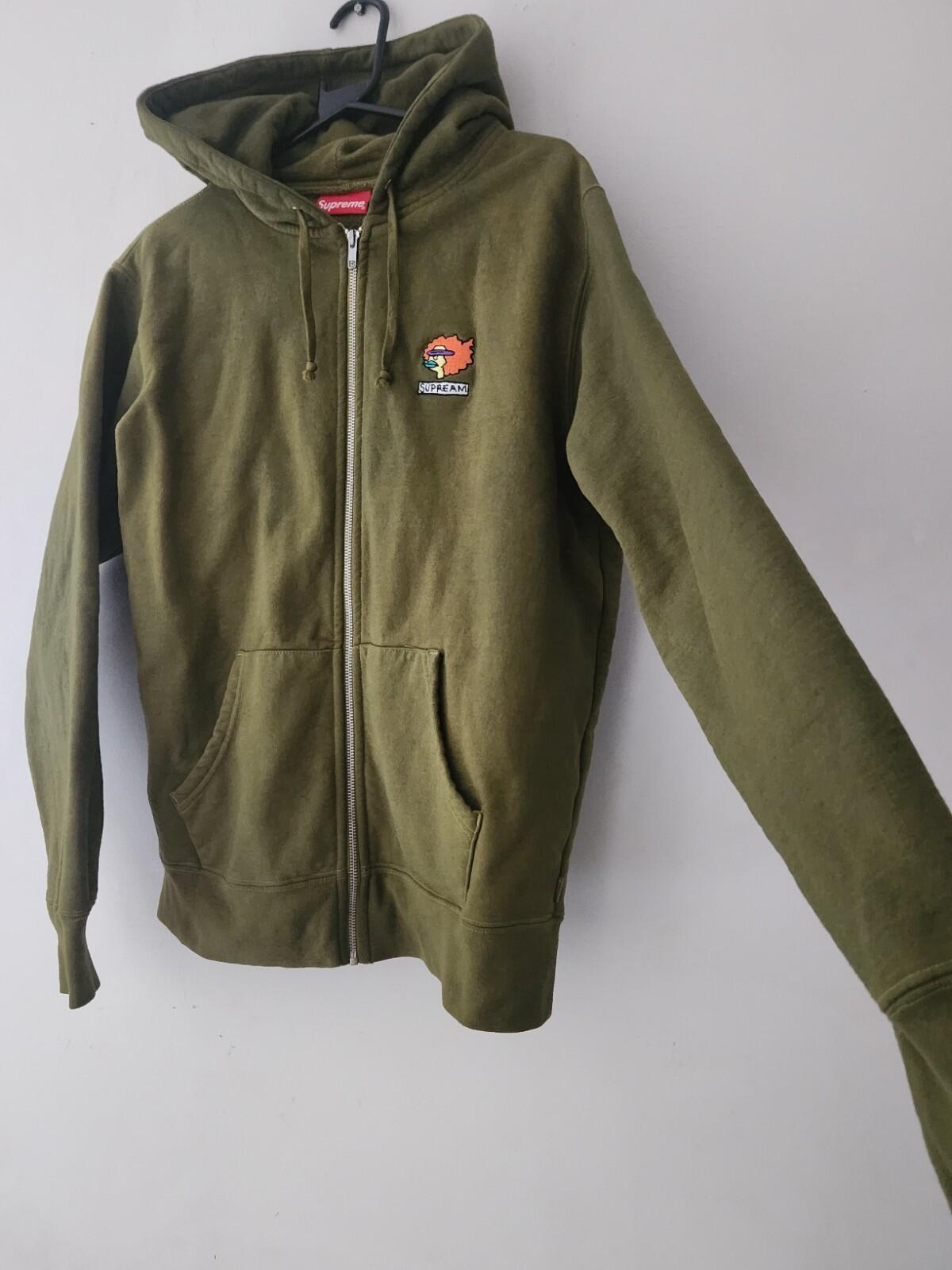 FW17 Supreme Gonz Ramm hooded sweatshirt DYED hoodie Mark Gonzales Supream
