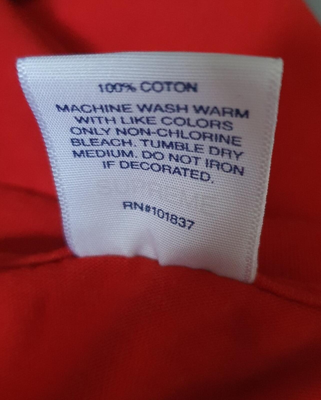 SS21 Supreme Clayton Patterson L/S Tee Red Size S