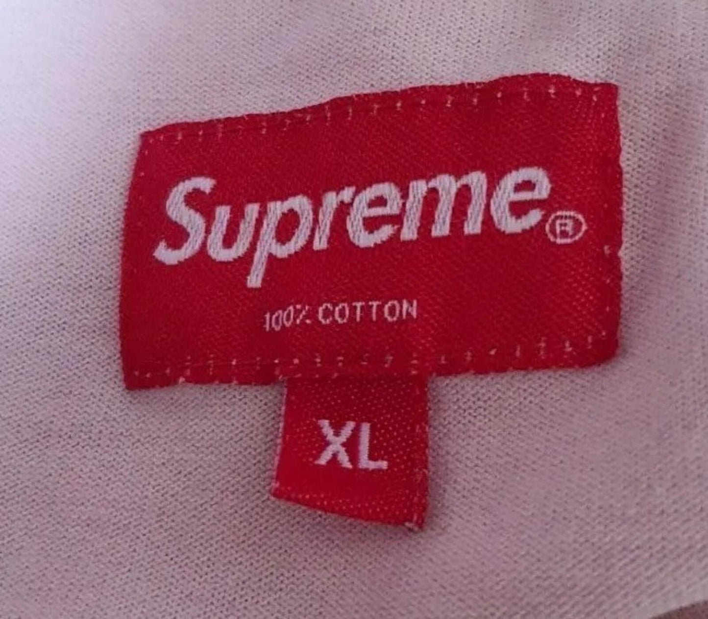 FW17 Supreme Overdyed L/S Top Pink Size XL