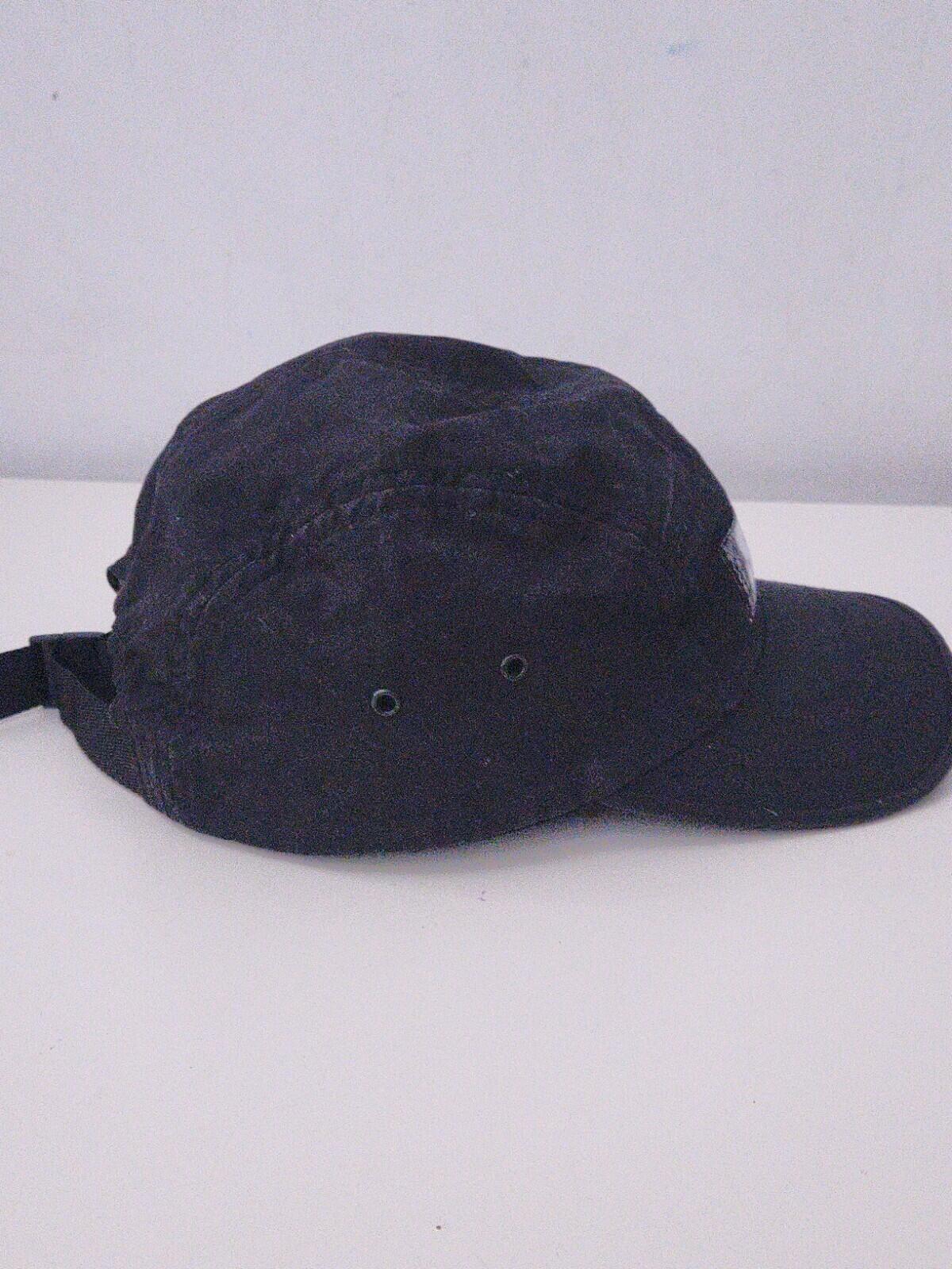 SS21 Supreme Reversed Label Camp Cap Black