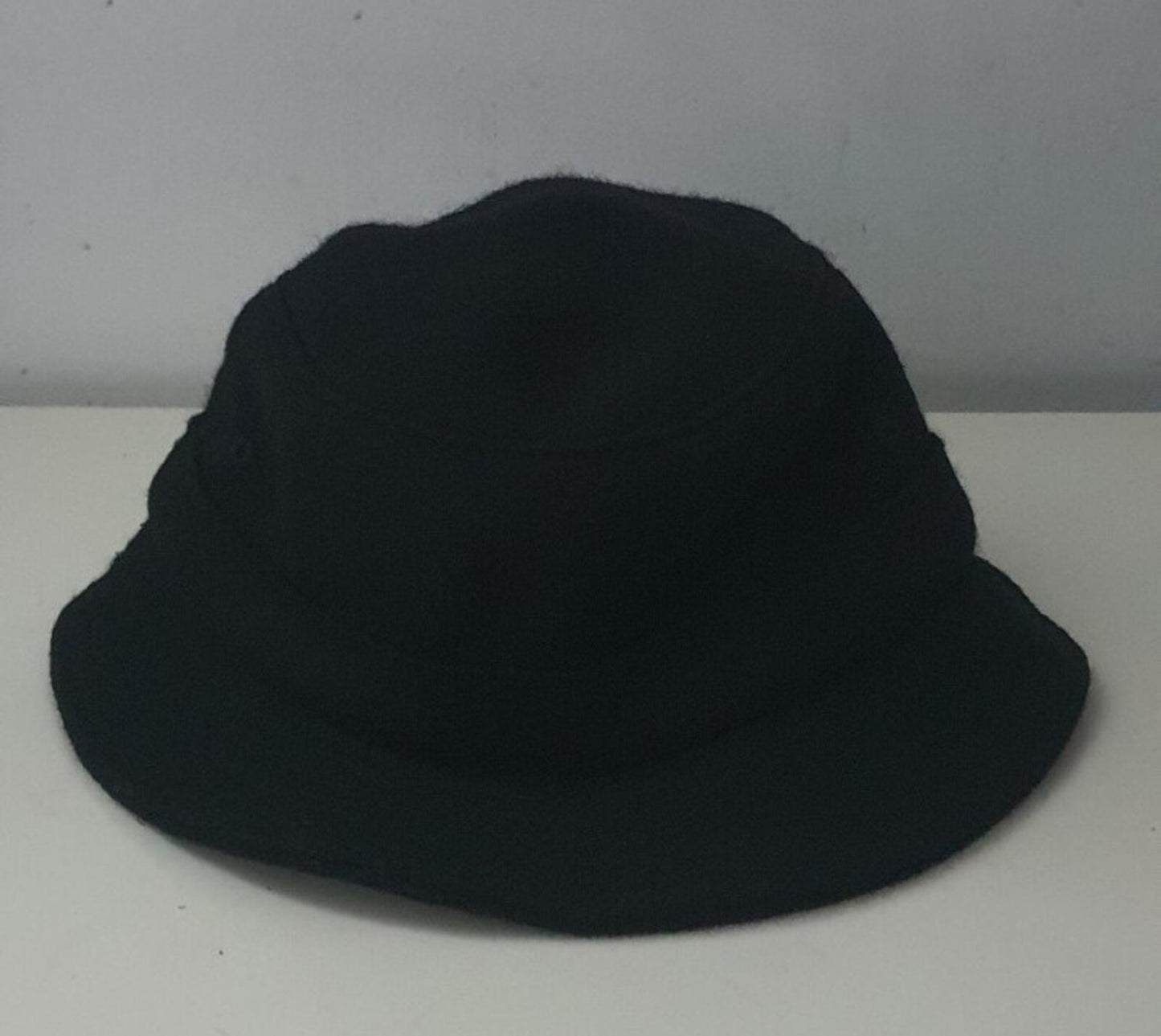 FW21 Supreme Harris Tweed Classic Wool Crusher Hat Black Size S / M