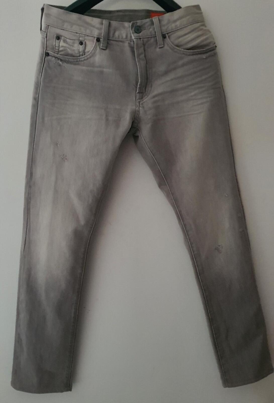 JEAN SHOP Mick  Jeans Washed Grey Denim Size W30 L32 Medium