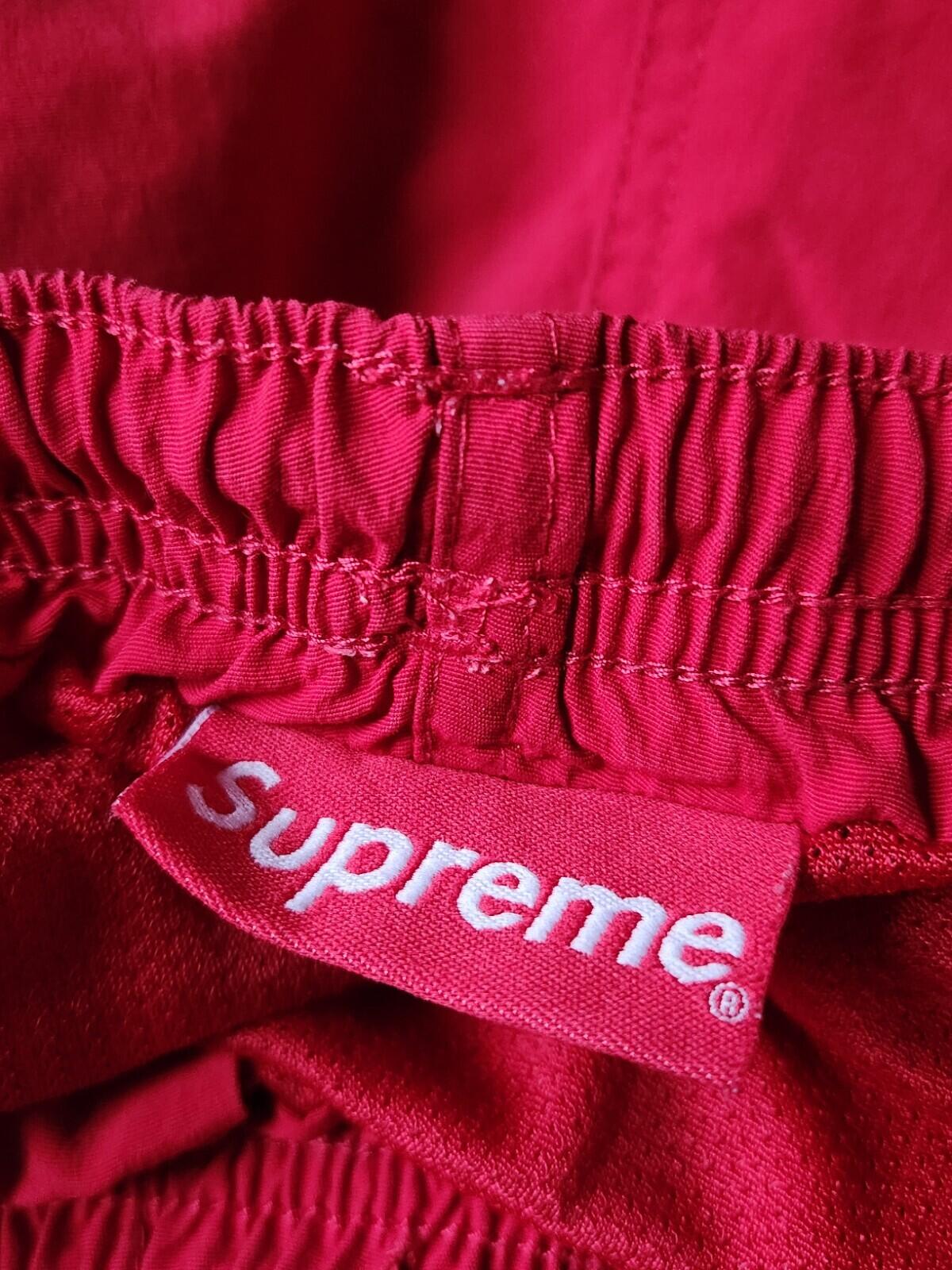 SS20 Supreme Nylon Water Short Red Size S