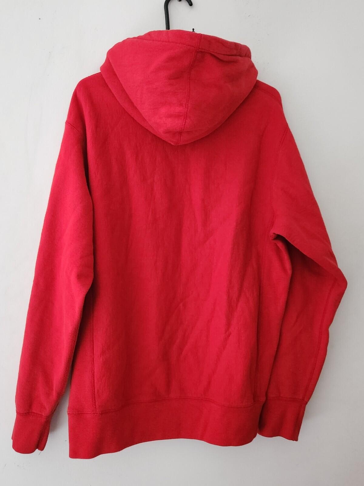 FW18 Supreme Gradient Sleeve hooded sweatshirt size L large red hoodie