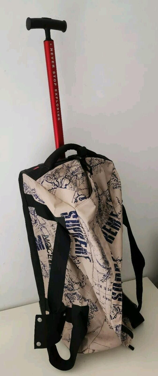 SS12 Supreme x The North Face Wayfinder 25 Rolling Bag Rare Vintage 2012 Duffle
