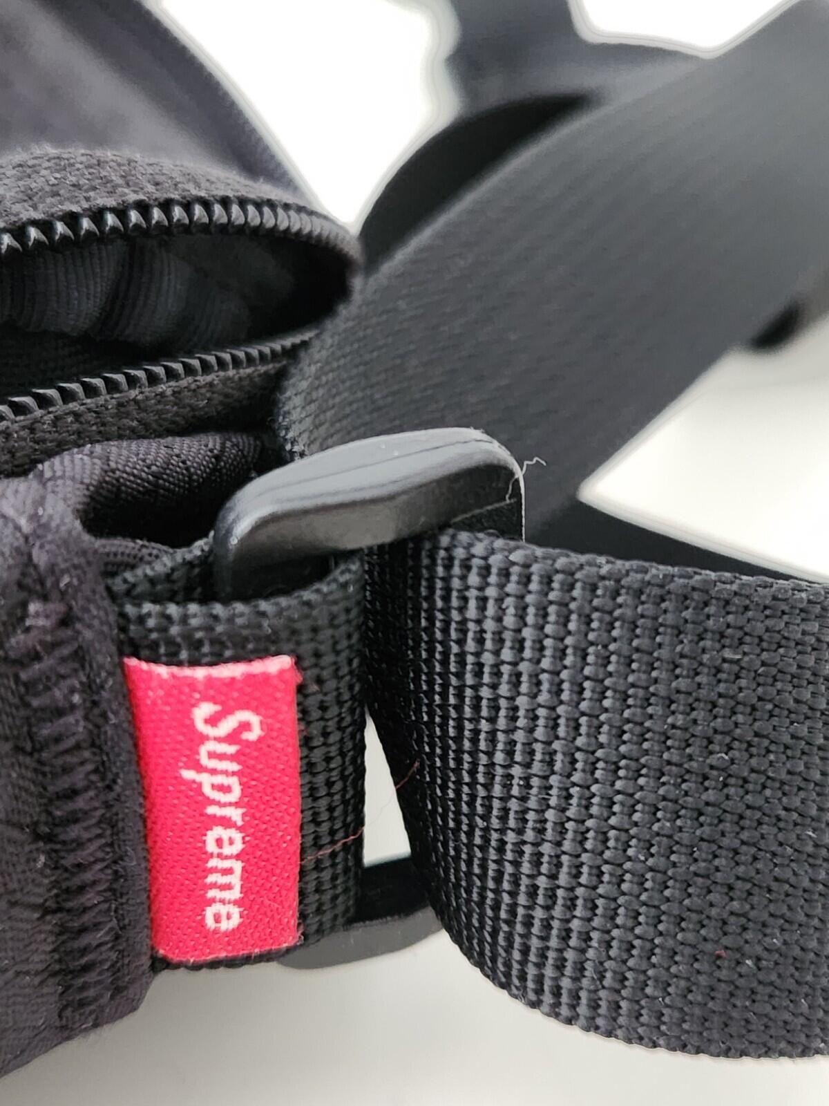 SS22 Supreme Side Bag Black Water Resistant