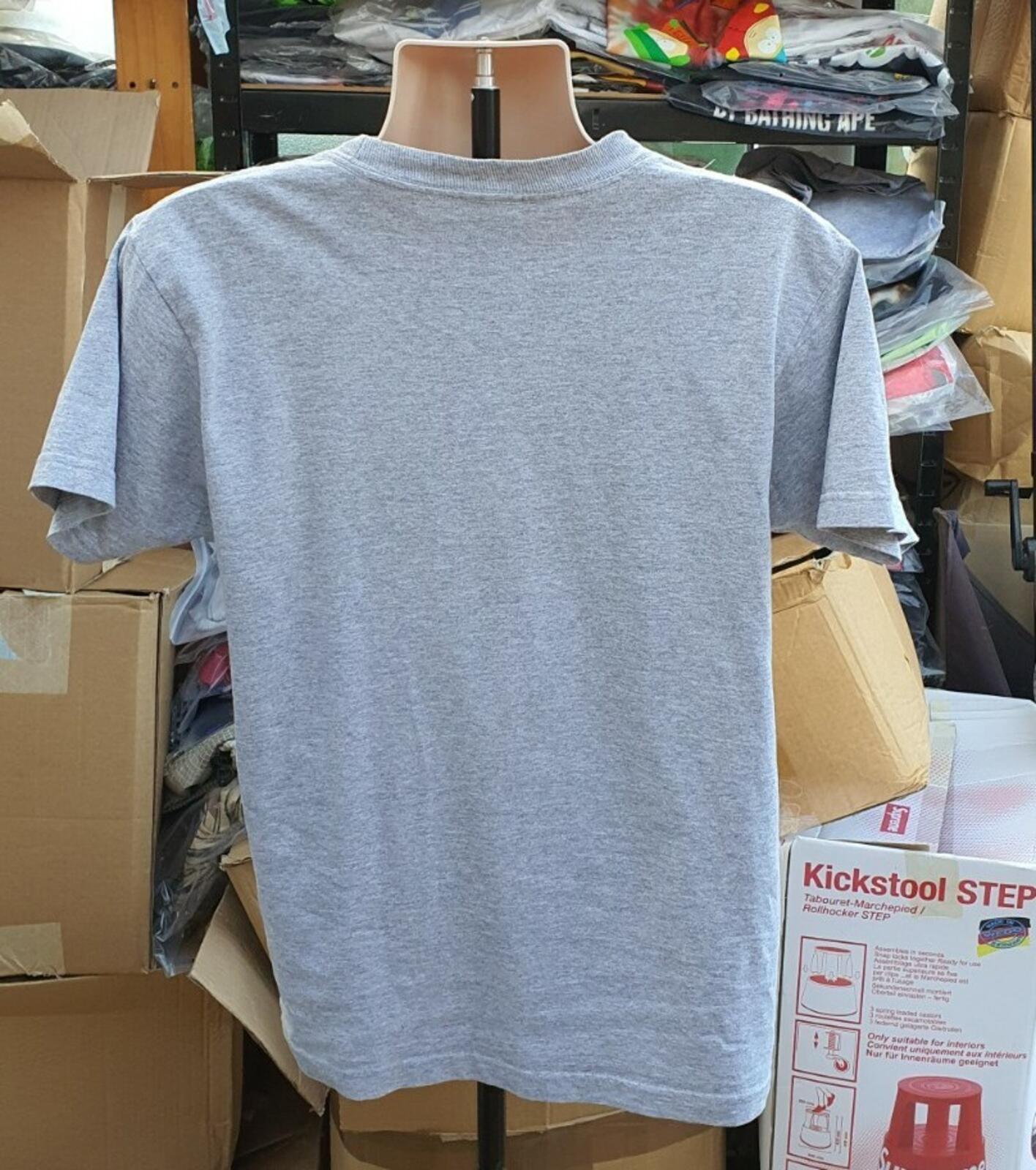 SS08 Supreme Start Something Tee Grey Size M