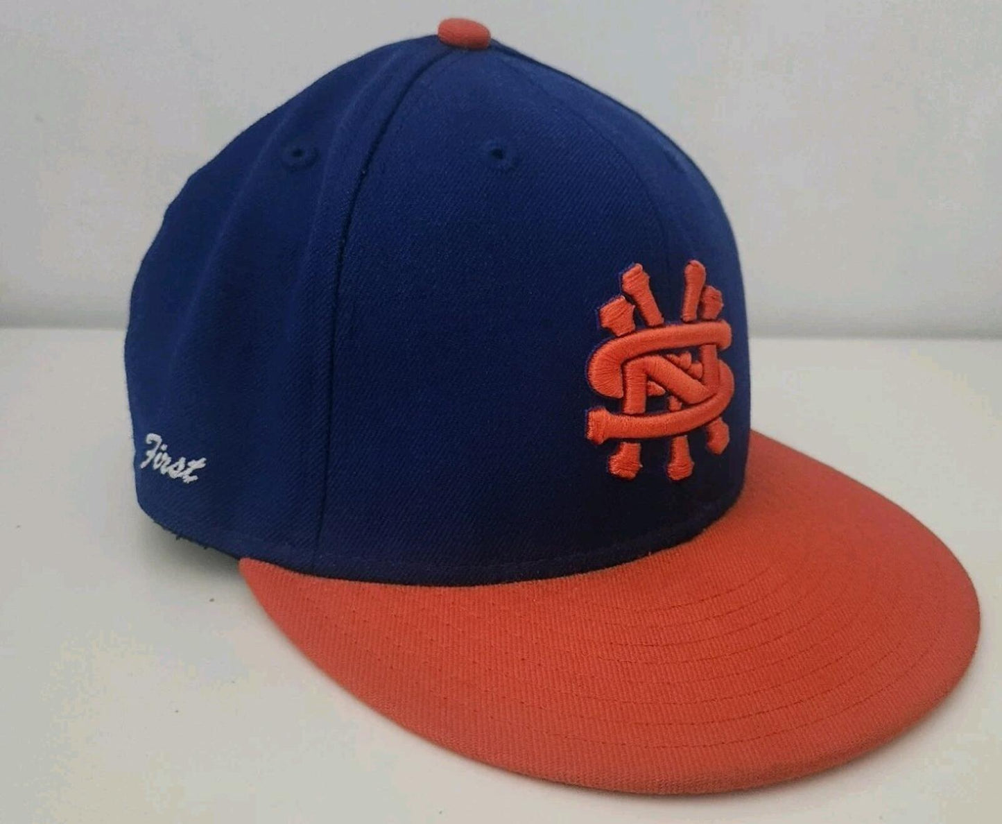 FW10 Supreme SNY New Era Cap Blue Size 7 1/4