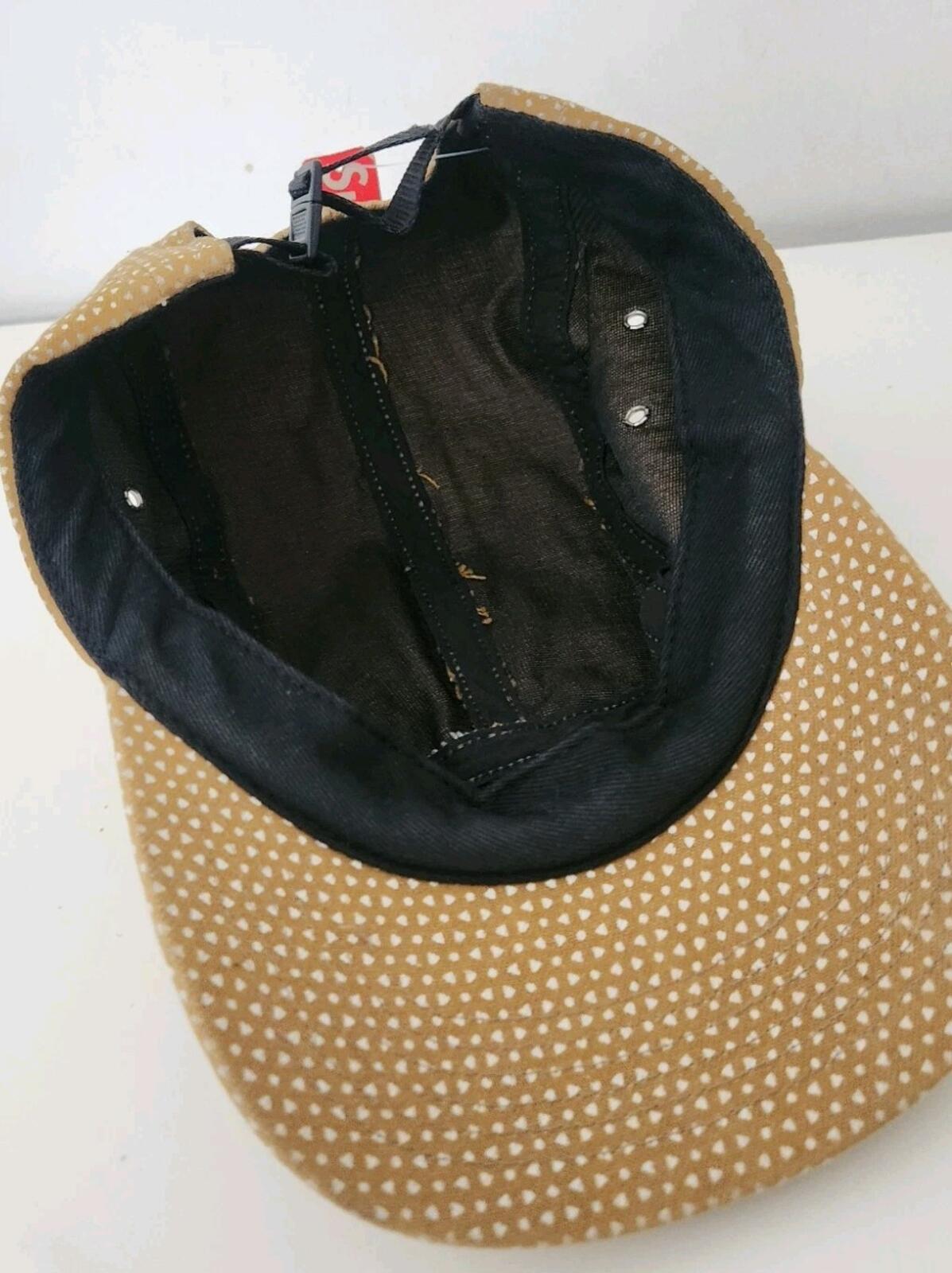 SS12 SUPREME Foulard Camp Cap Yellow Box Logo Hat New Vintage 2012 Triangles