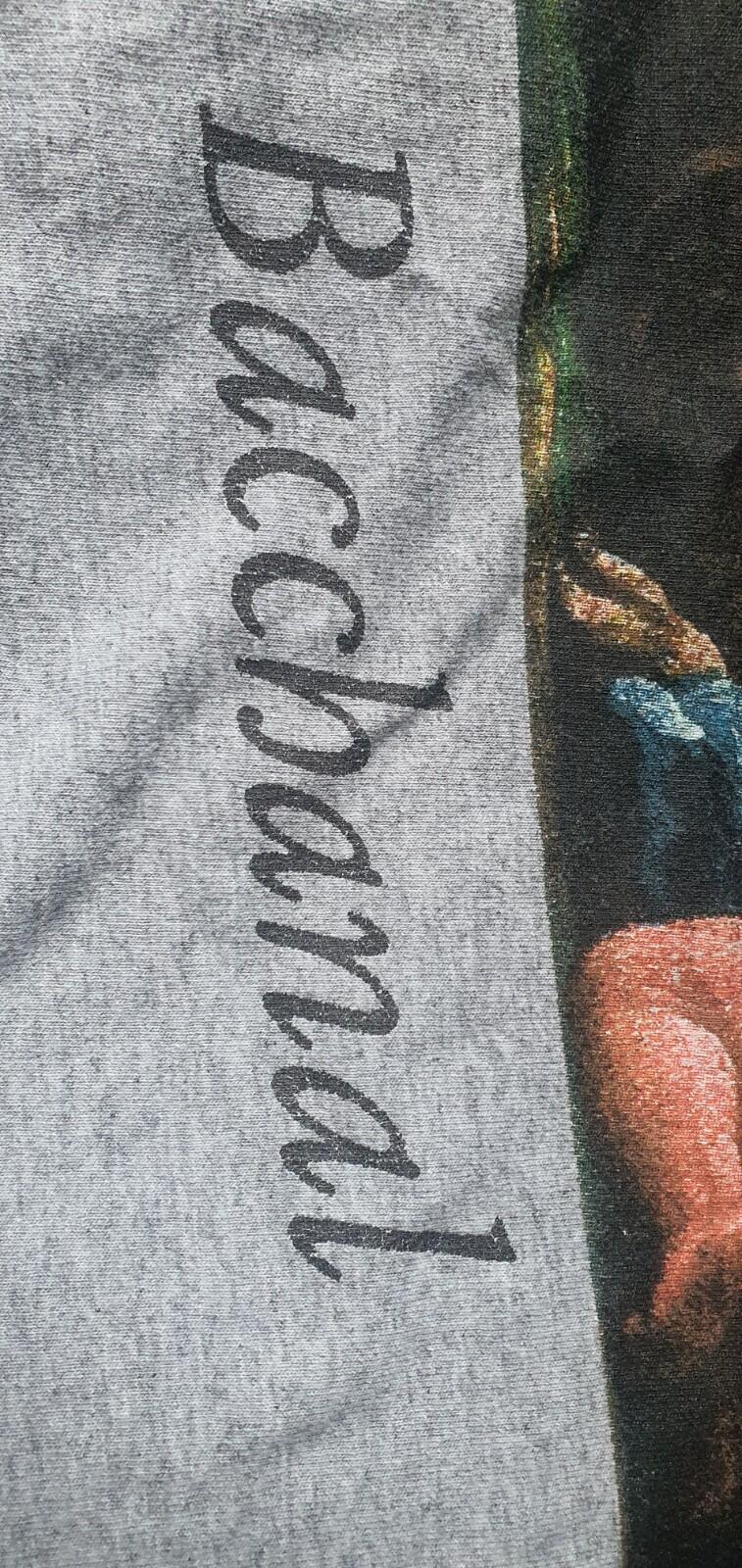 SS15 Supreme Bacchanal tee Grey T-shirt size medium M Rare