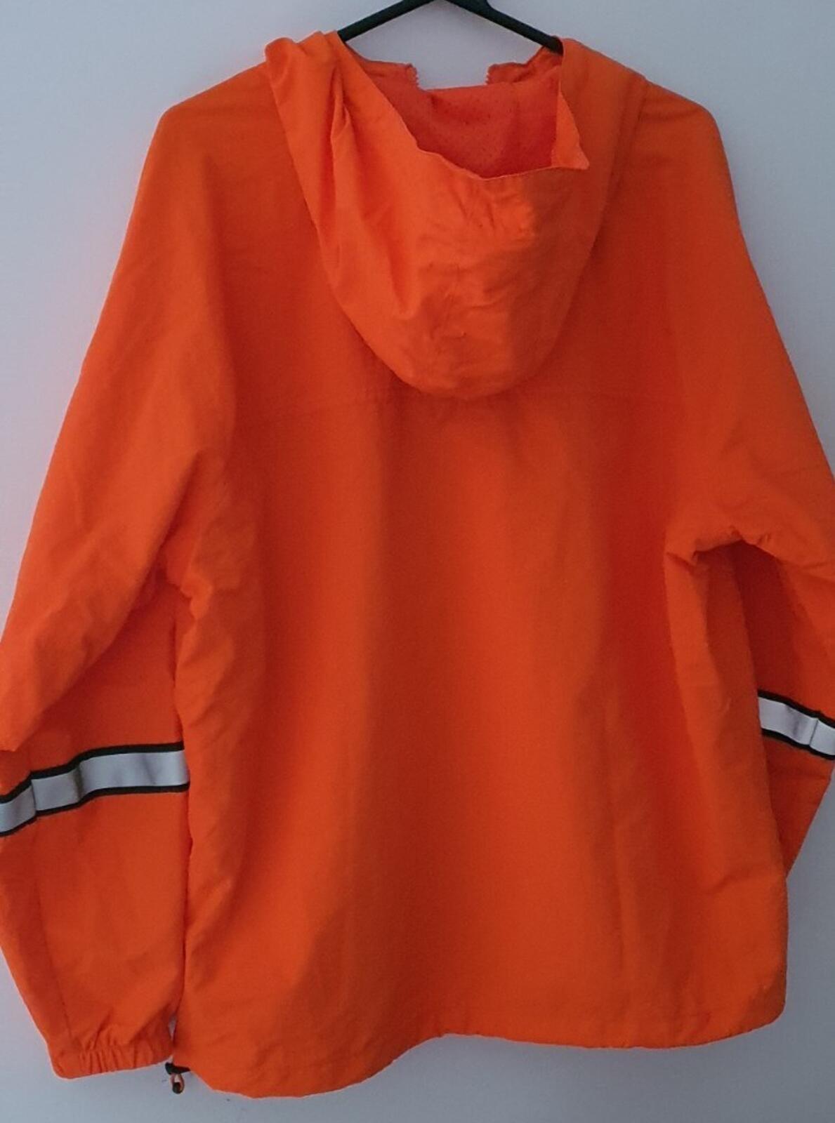 SS18 Supreme Reflective Taping Hooded Pullover L large jacket Water resistant