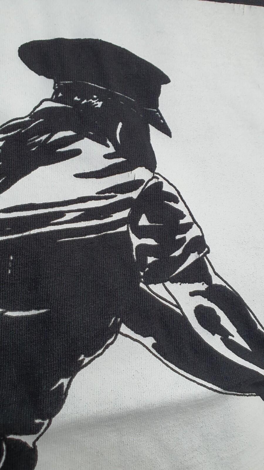 FW14 Supreme x Raymond Pettibon Bang tee black T-shirt