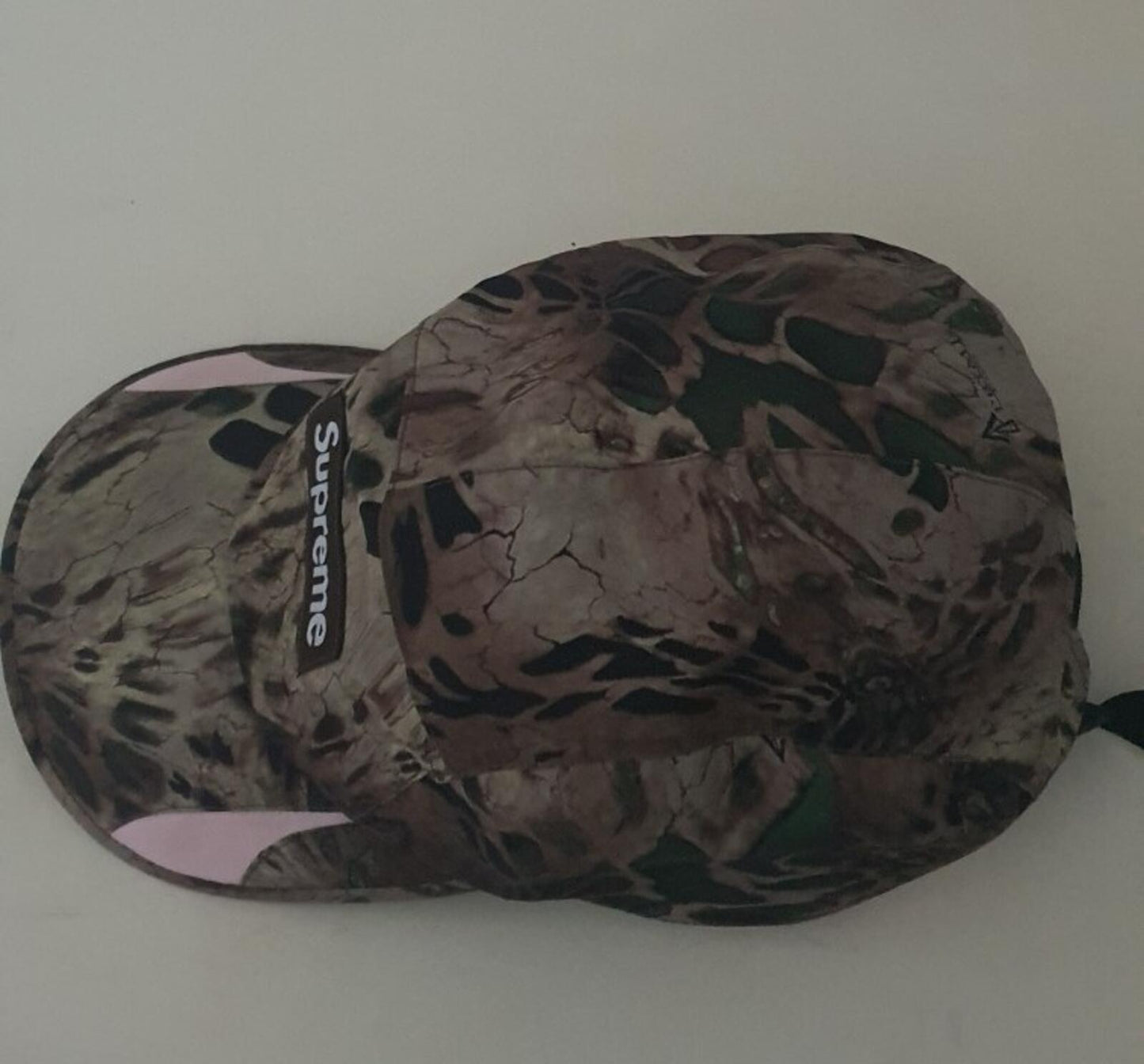 SS22 Supreme GORE-TEX Paclite camp cap hat waterproof box logo brown prym1 camo