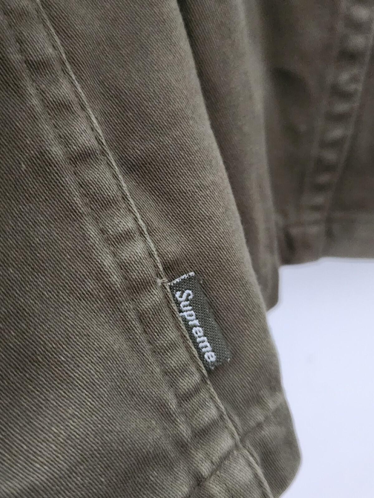 SS13 Supreme Utility Jacket Size M medium Olive 2013 Vintage Rare Shirt Khaki