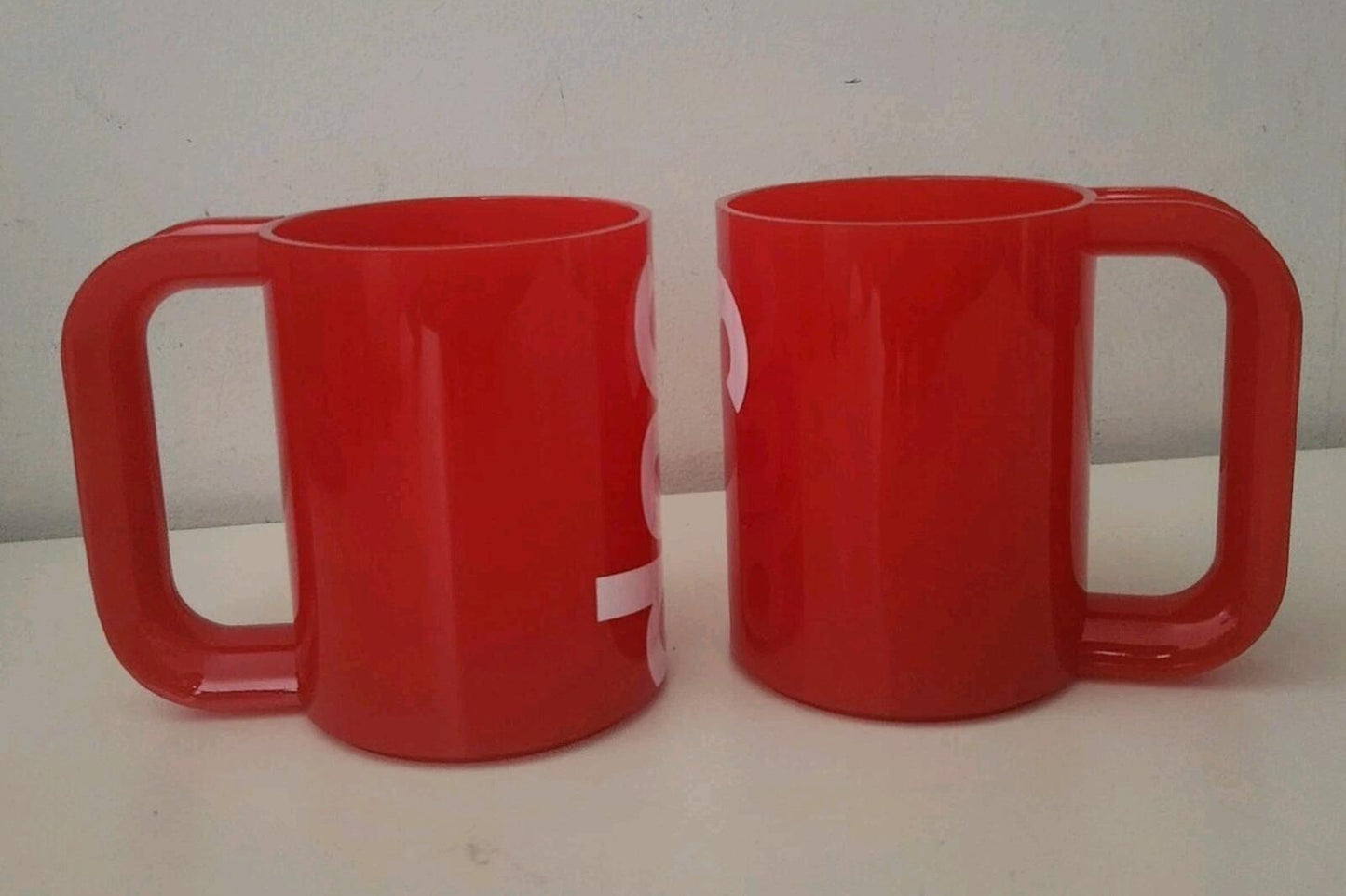 SS20 Supreme x Heller Mugs (Set Of 2) Red Accessories