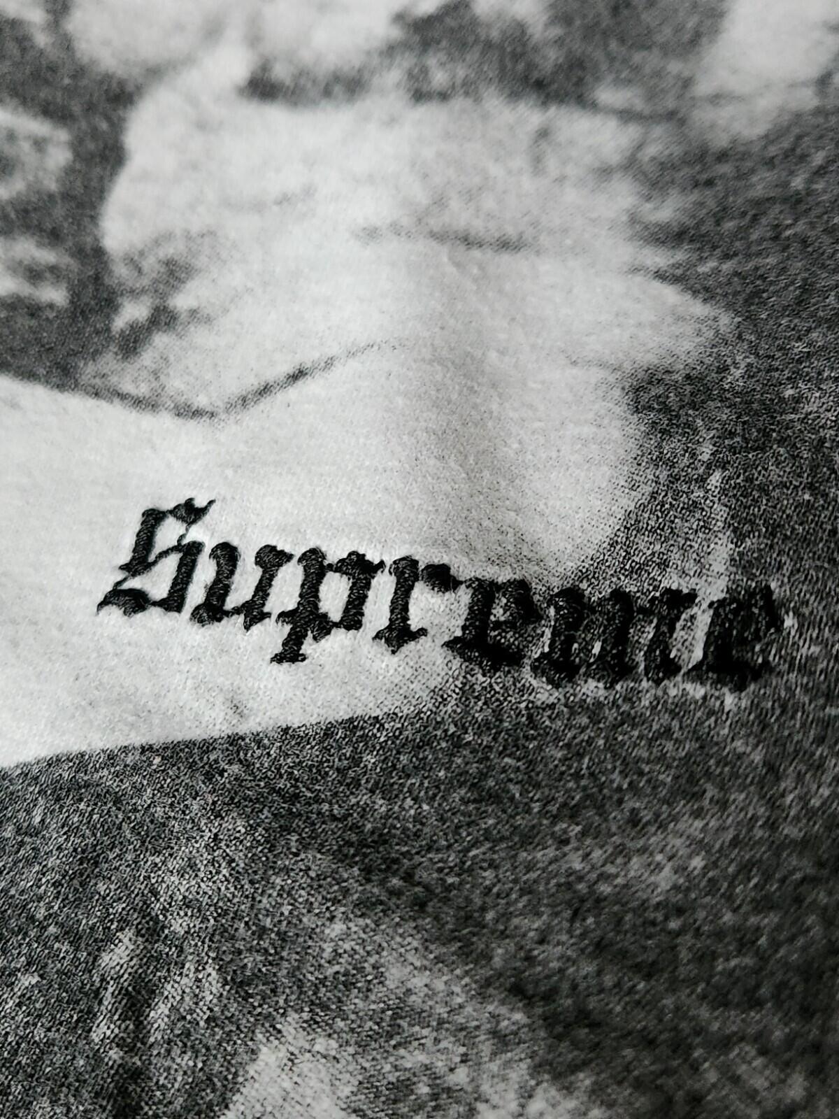 FW17 Supreme Michelangelo L/S top size M medium black long sleeve tee t-shirt