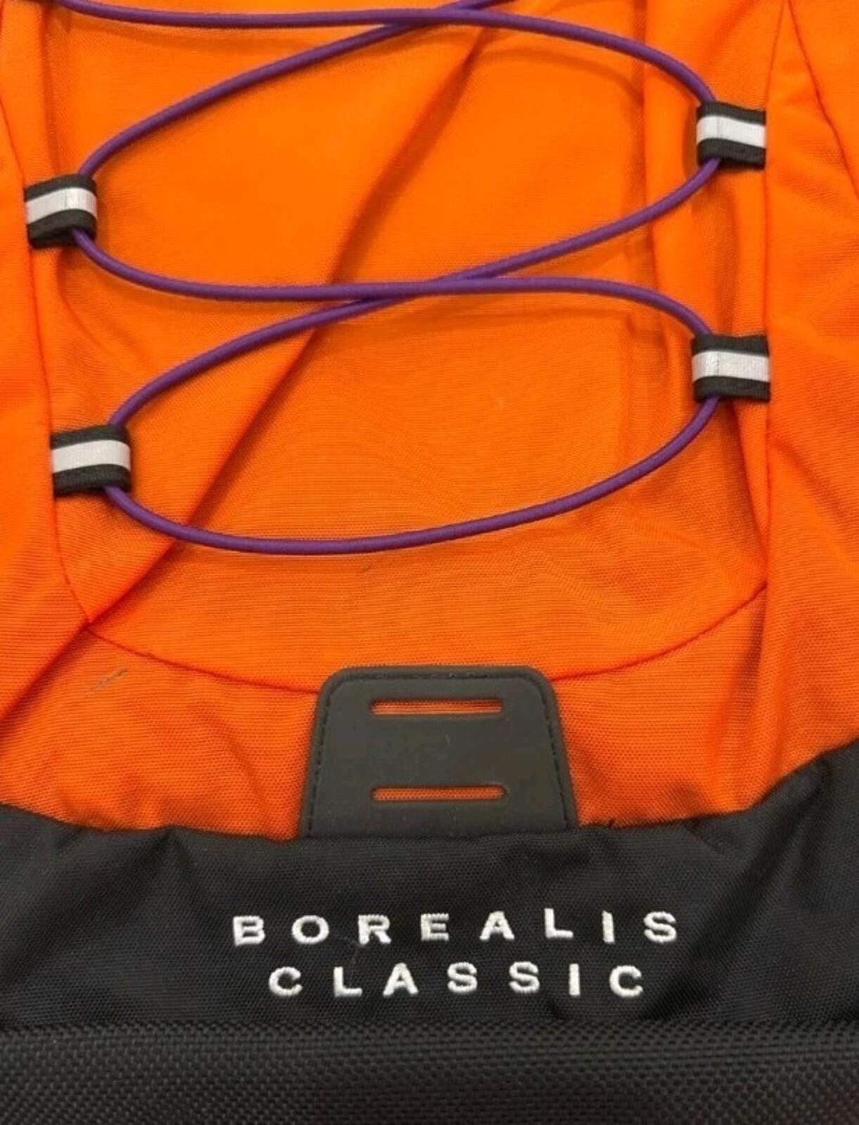 The North Face Borealis Classic Backpack Orange Purple Bag