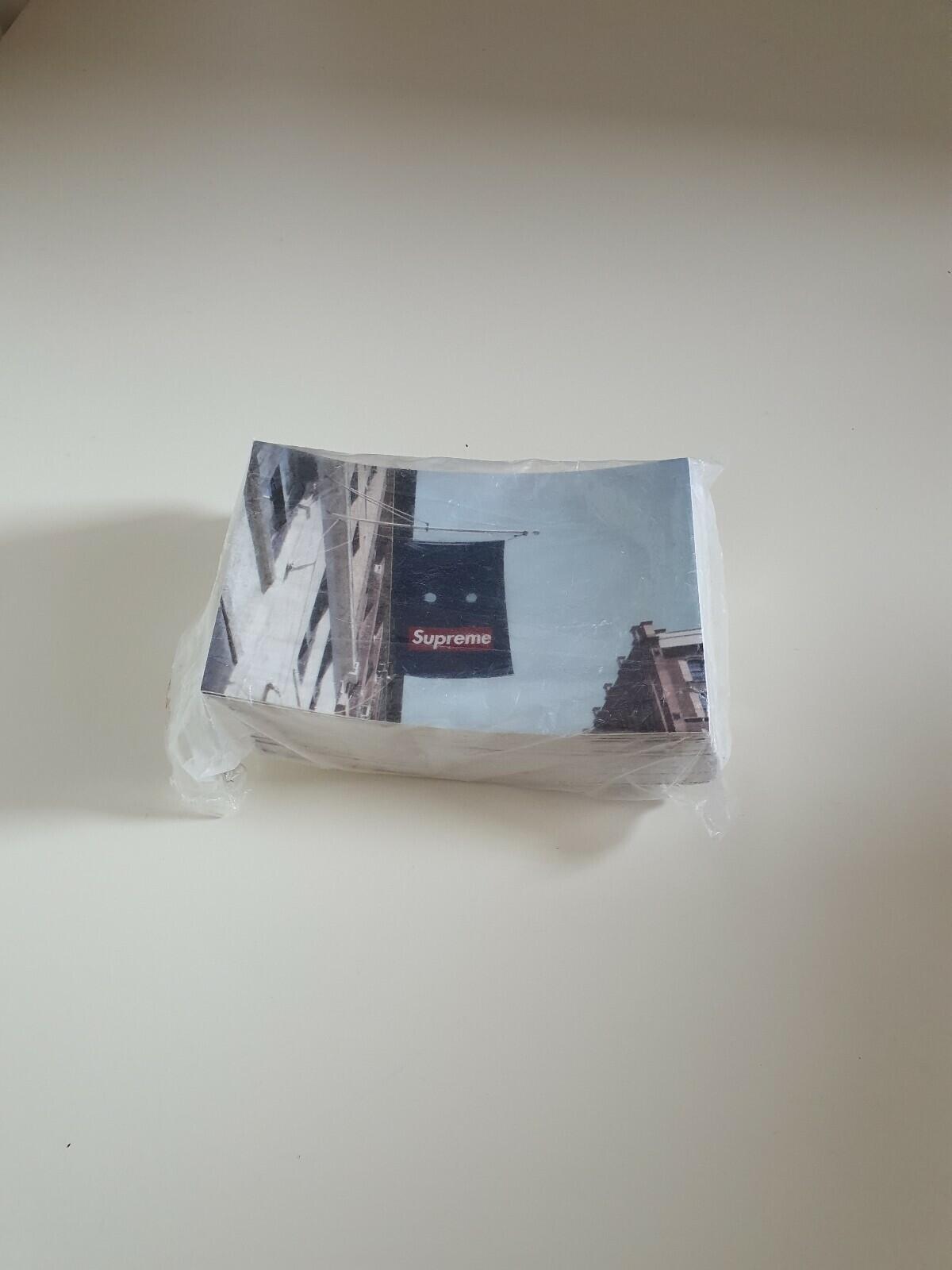 100 FW19 Supreme Banner stickers (1x brick) 100% authentic
