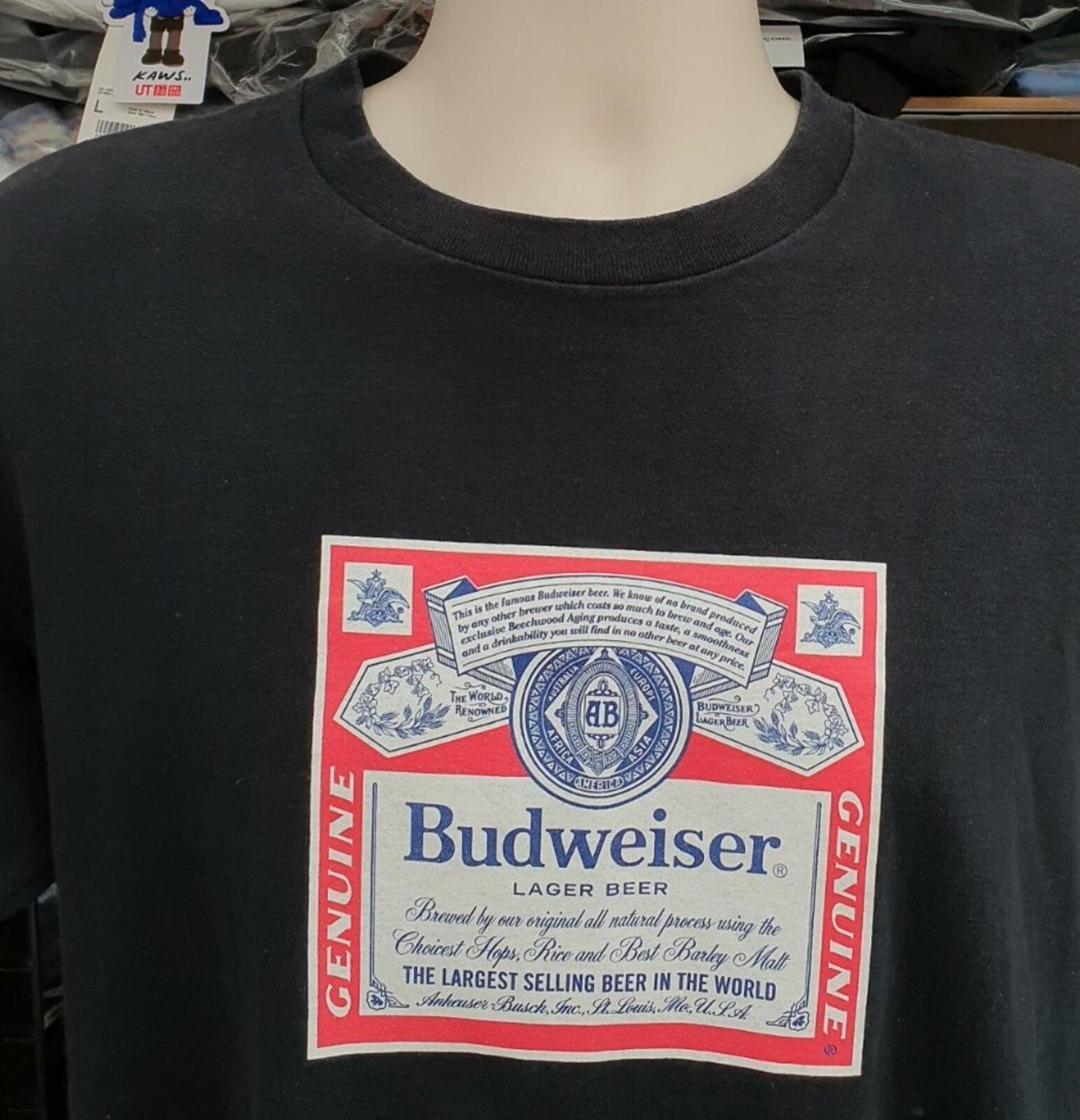 SS09 Supreme x Budweiser Tee Black Size M