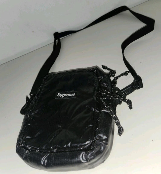 Bolso de hombro Supreme FW17 negro