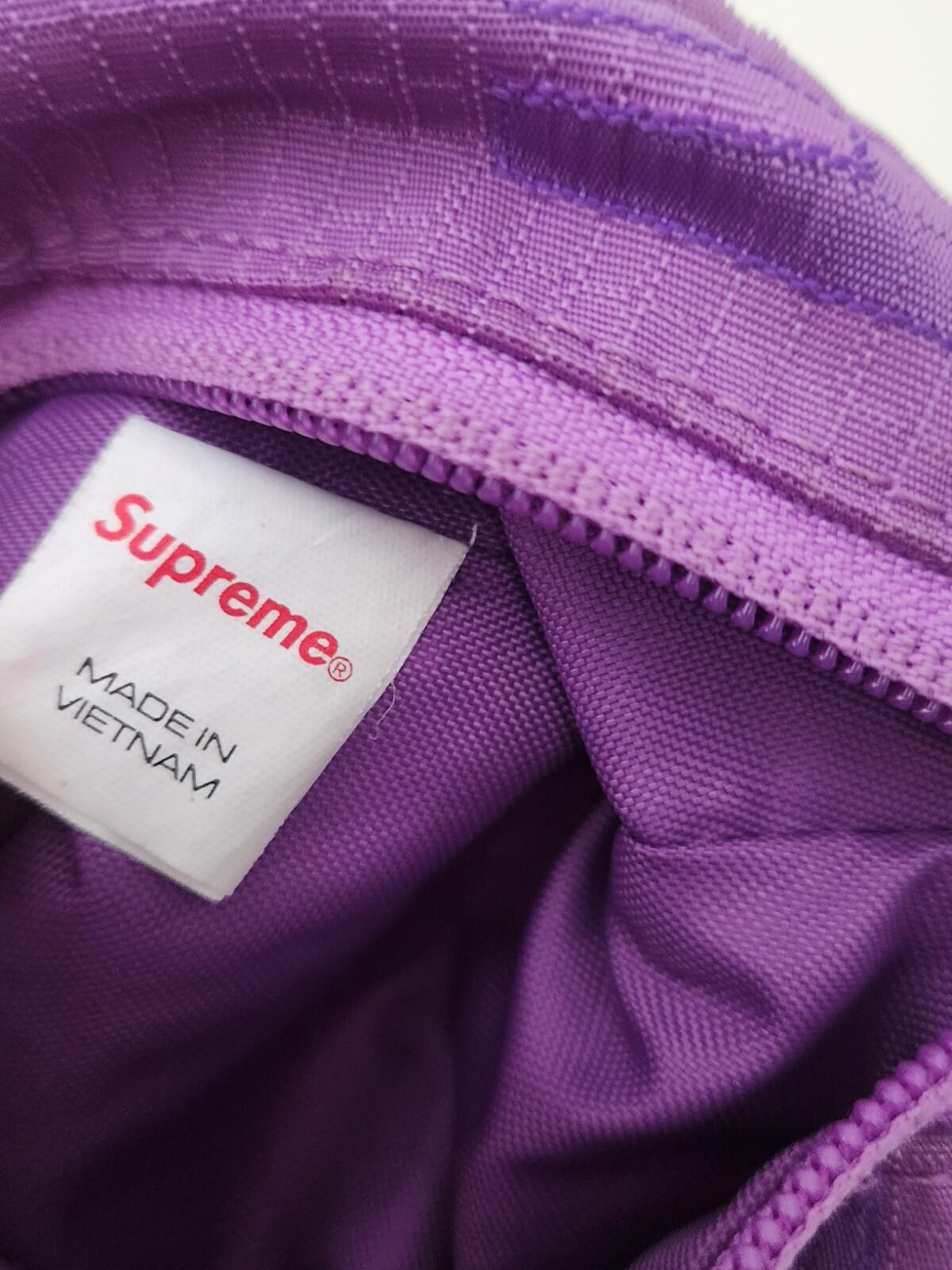 FW21 Supreme Neck Pouch Bag Lila Wasserabweisend