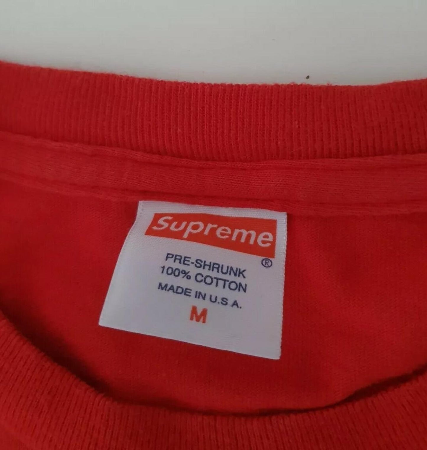 SS12 Supreme Daniel Johnston Jesus Love Tee Red Size M